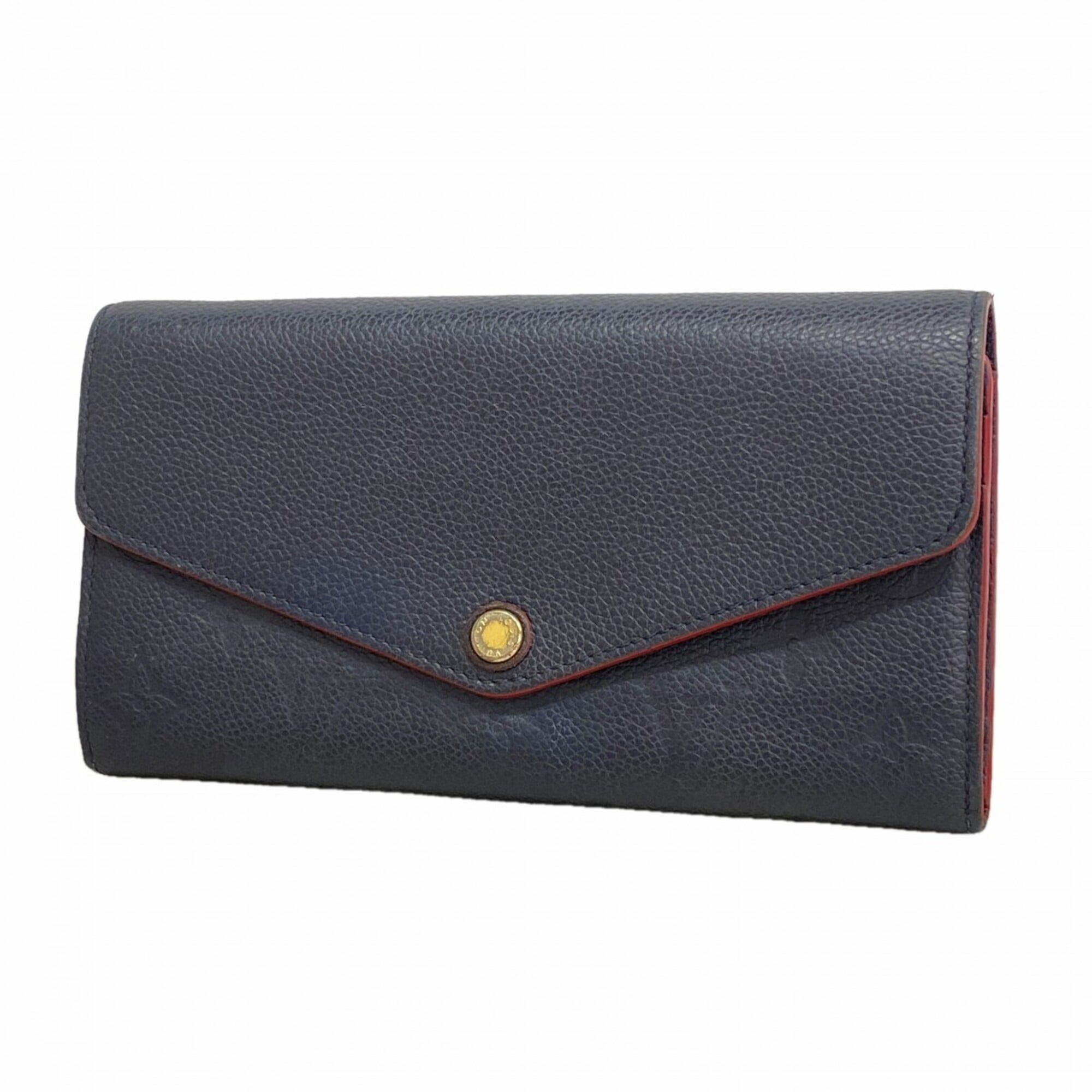 Louis Vuitton Marine Rouge Long Wallet (Bi-Fold) (Pre-Owned)