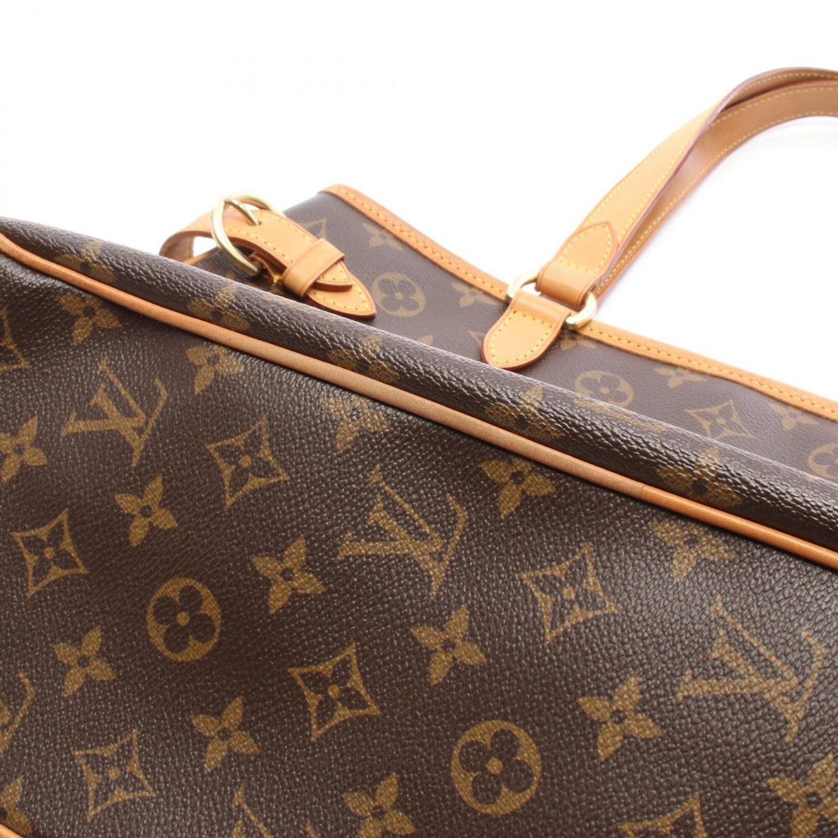 Louis Vuitton Brown Monogram Coated Canvas Handbag Shoulder Bag (Pre-Owned)