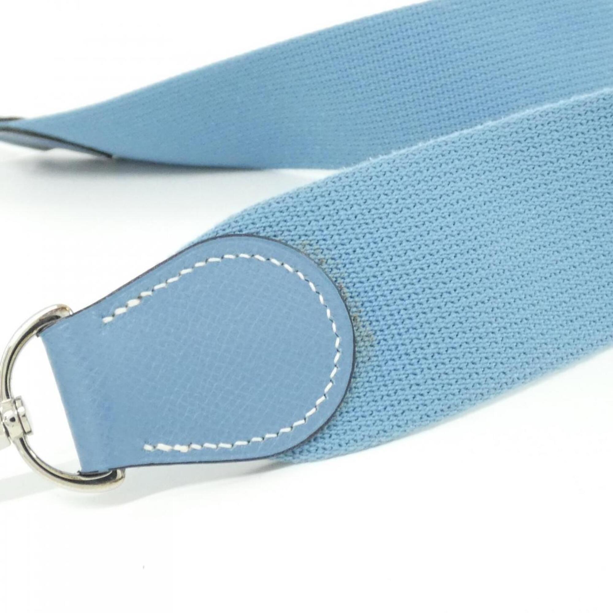 Hermes Blue Jean Epsom Leather Shoulder Bag (Pre-Owned)