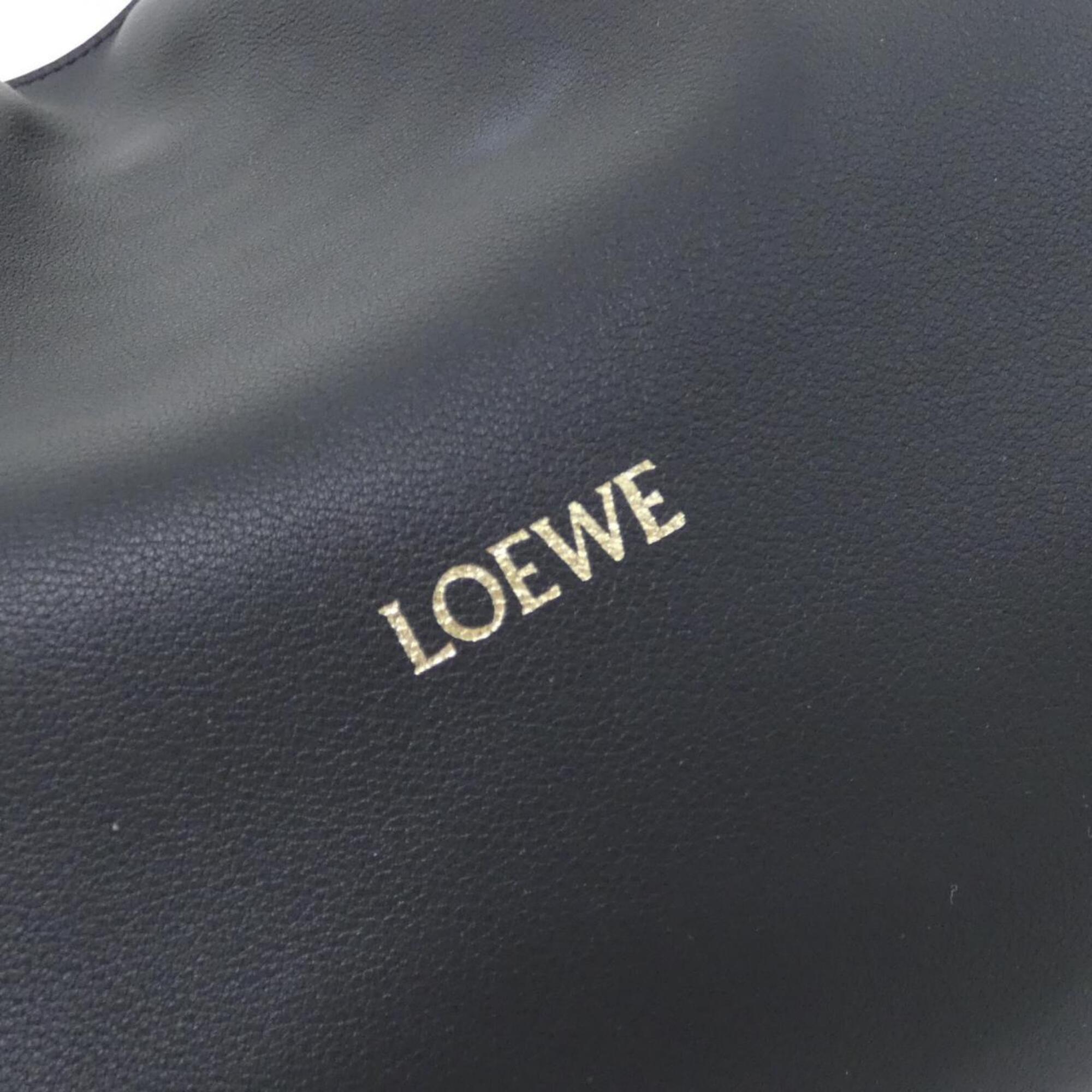 Loewe Black Leather Handbag (Pre-Owned)