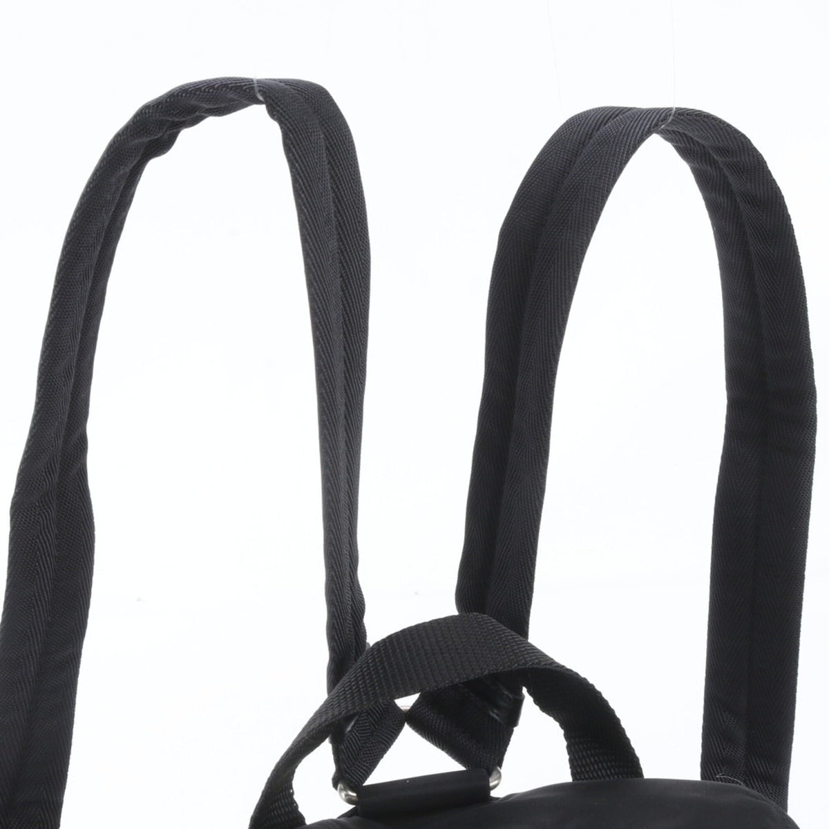 Prada Black Leather Nylon (Pre-Owned)