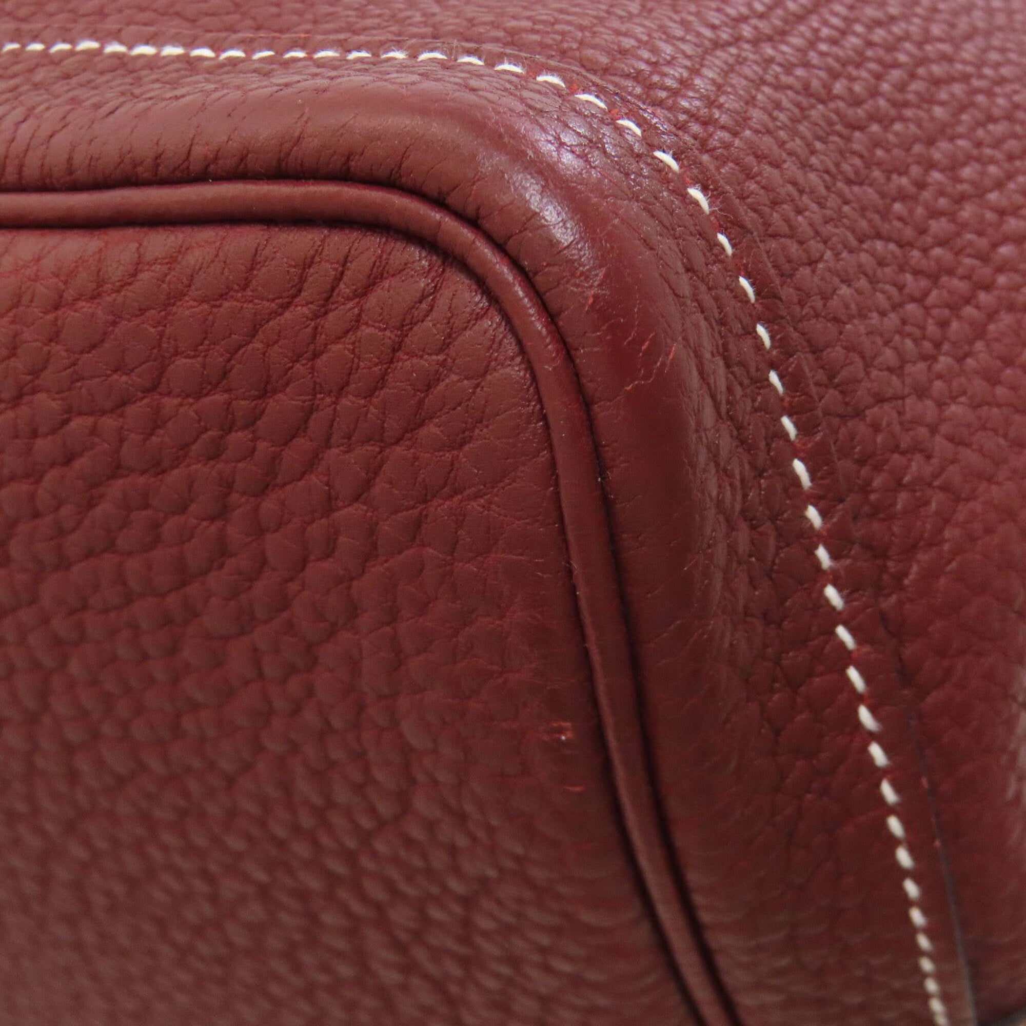 Hermes Bordeaux Negonda Leather Tote Bag (Pre-Owned)