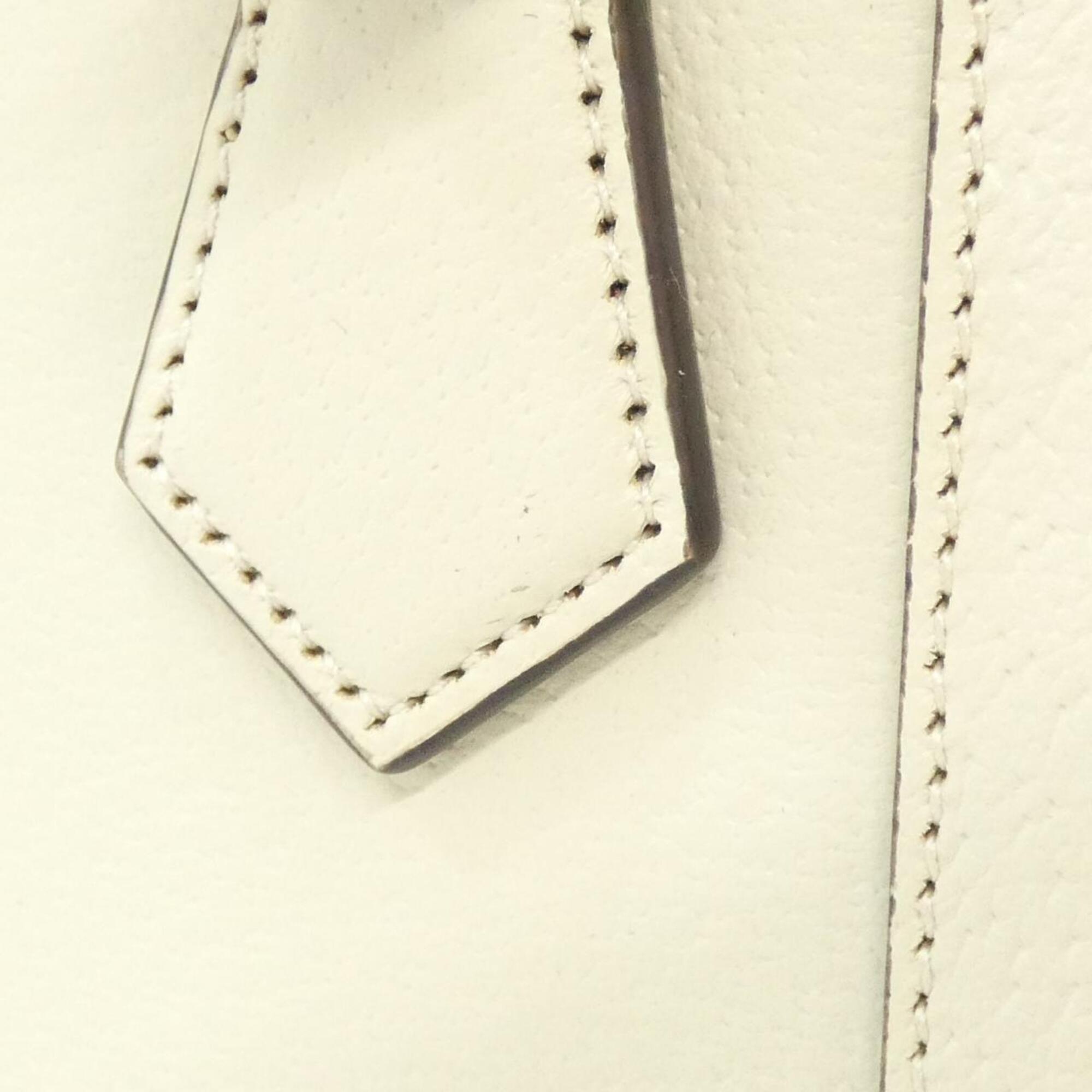 Gucci White Leather Handbag (Pre-Owned)