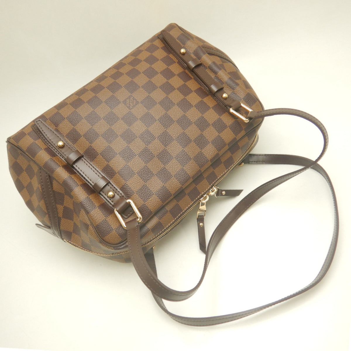 Louis Vuitton Damier Ebene Damier Canvas Shoulder Bag (Pre-Owned)