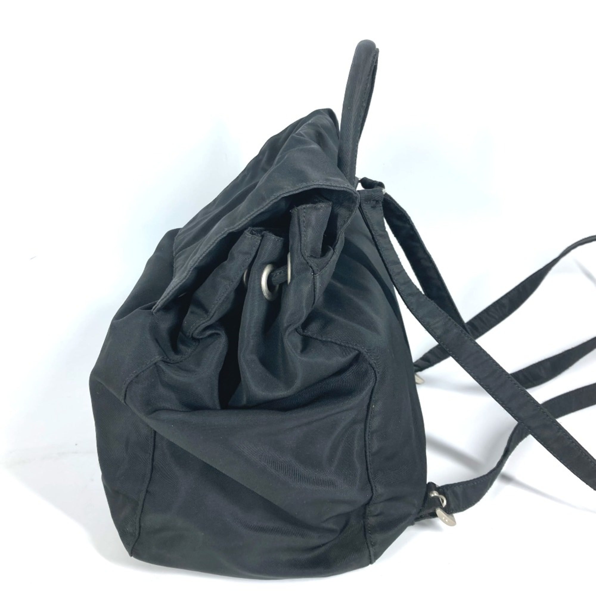 Prada Black Cloth Backpack (Pre-Owned)