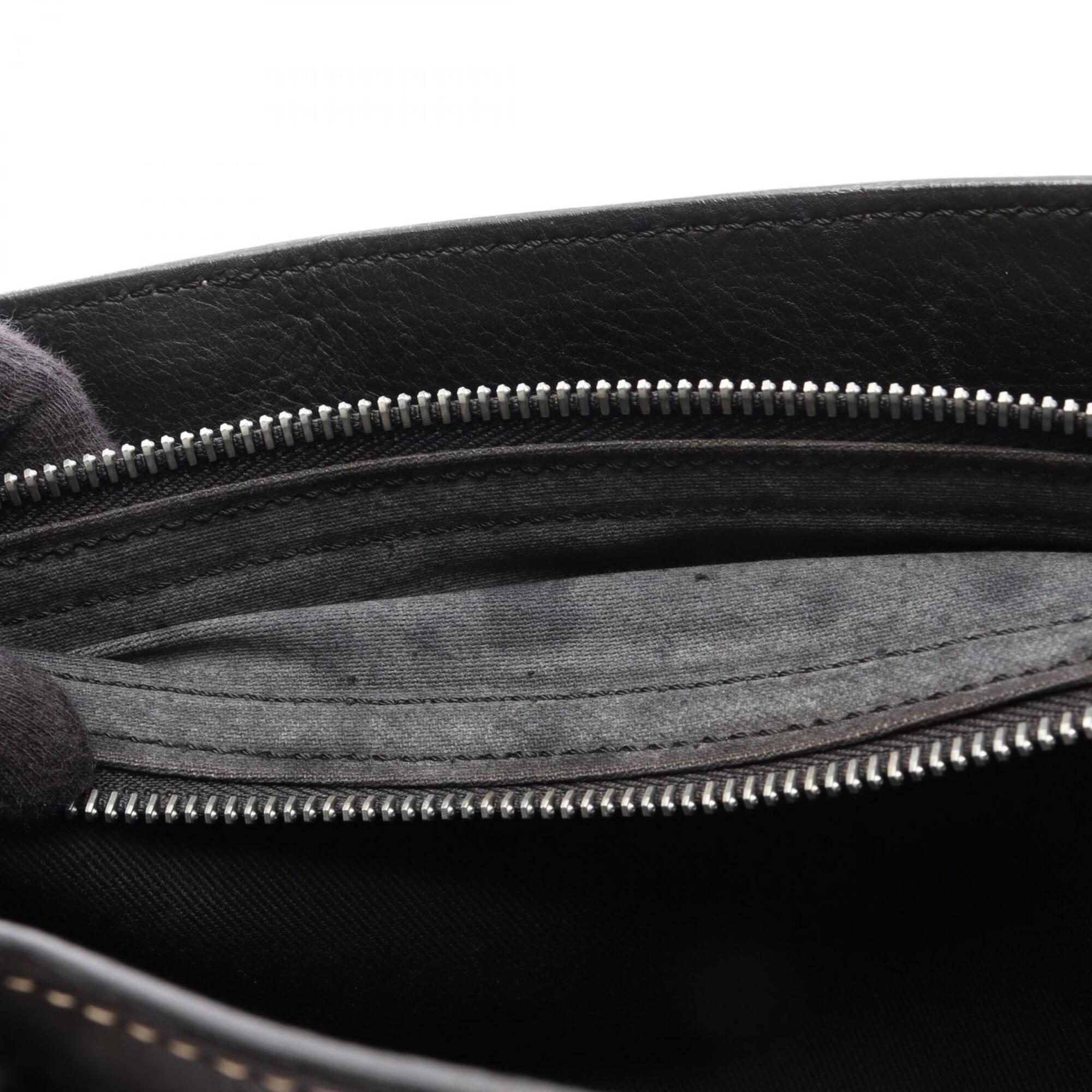 Celine Black Leather Handbag (Pre-Owned)