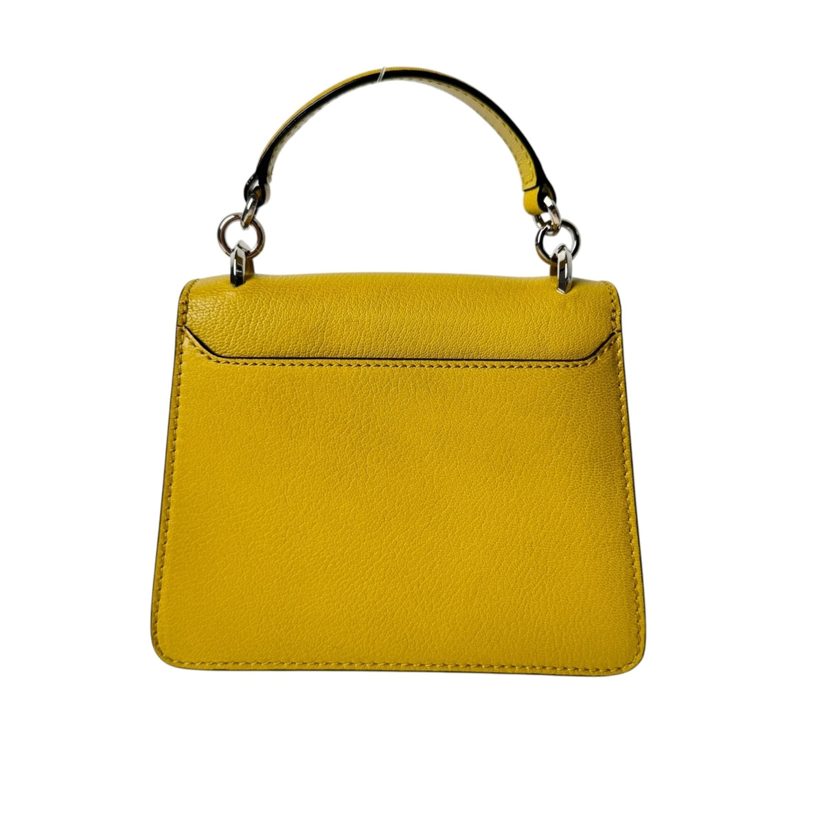 Jimmy Choo Yellow Leather Handbag Shoulder Bag (Pre-Owned)