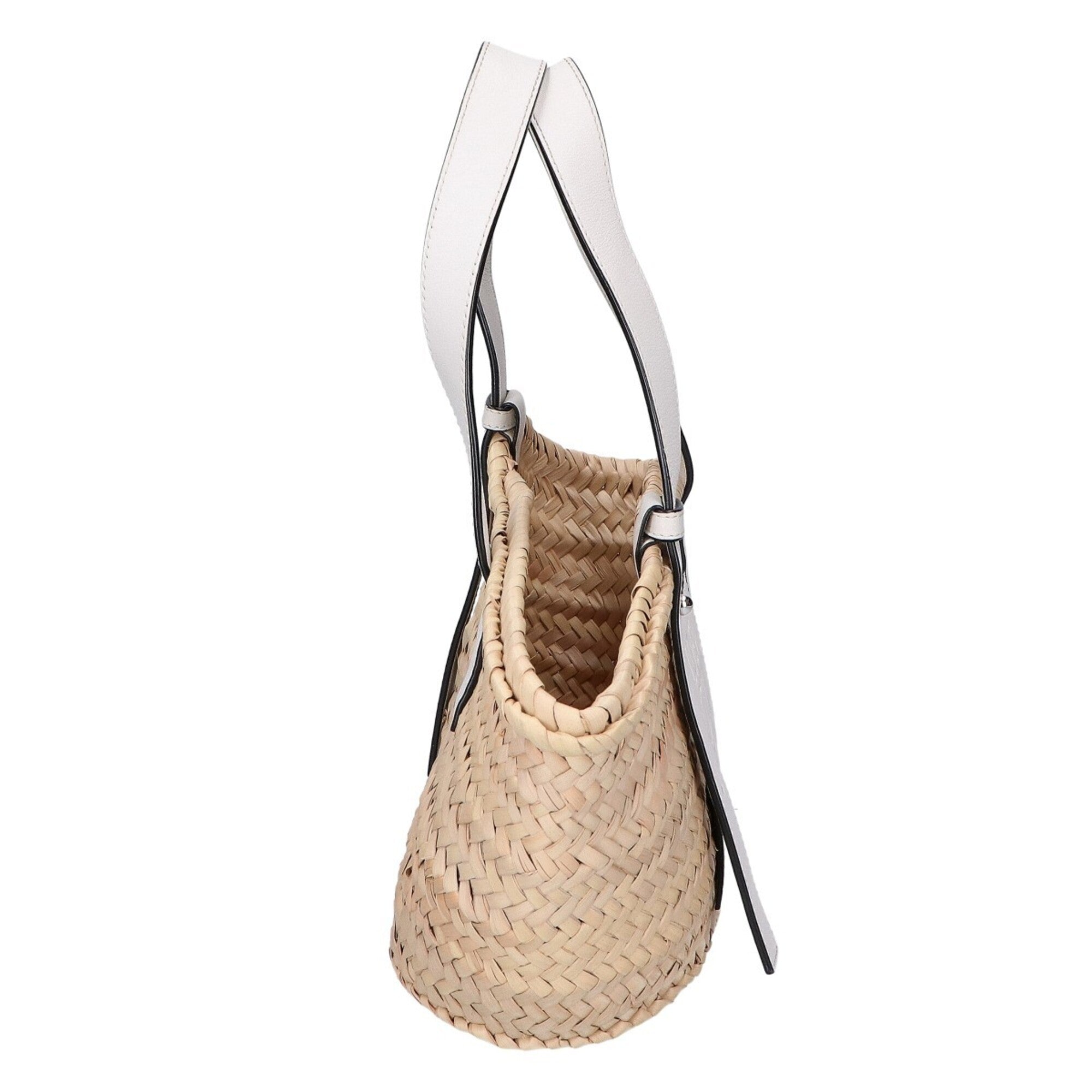 Loewe White Basket Handbag (Pre-Owned)