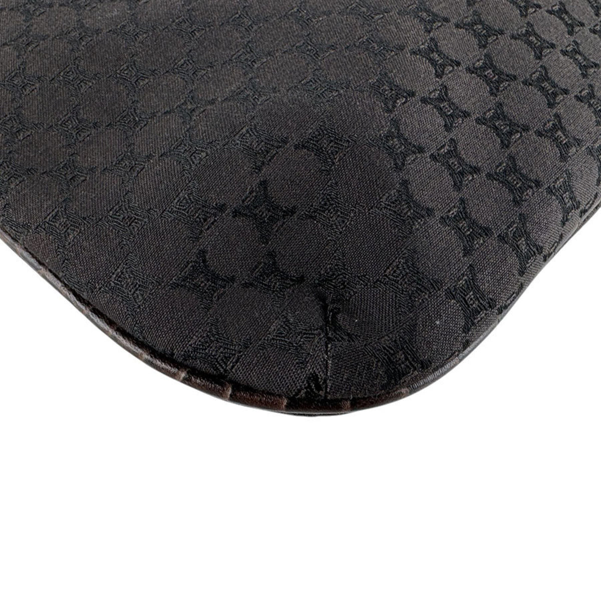 Celine Brown Canvas Shoulder Bag (Pre-Owned)