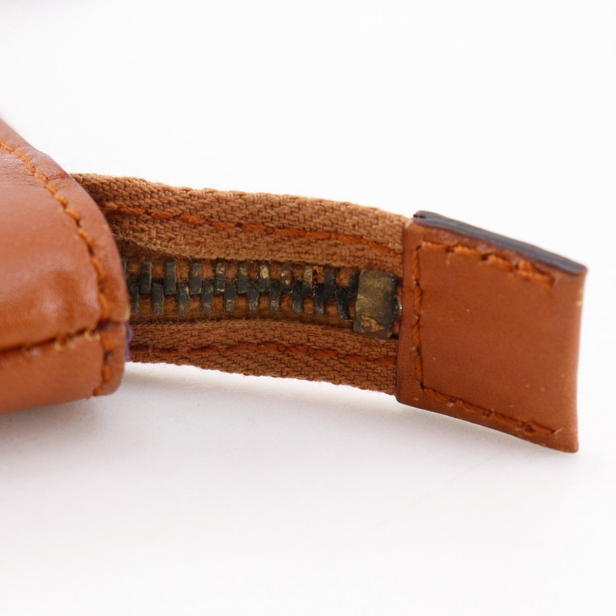 Gucci Brown Leather Pouch (Pre-Owned)