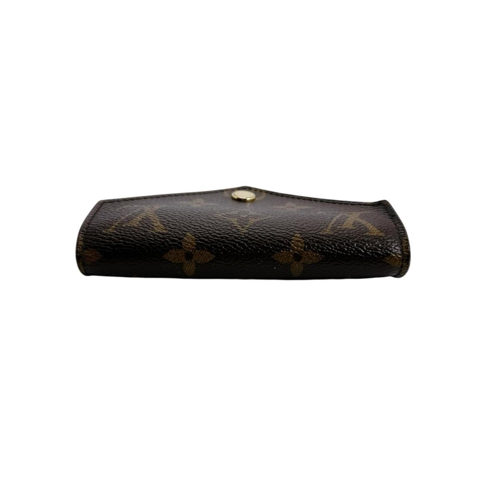 Louis Vuitton Monogram Brown Monogram Wallet (Tri-Fold) (Pre-Owned)