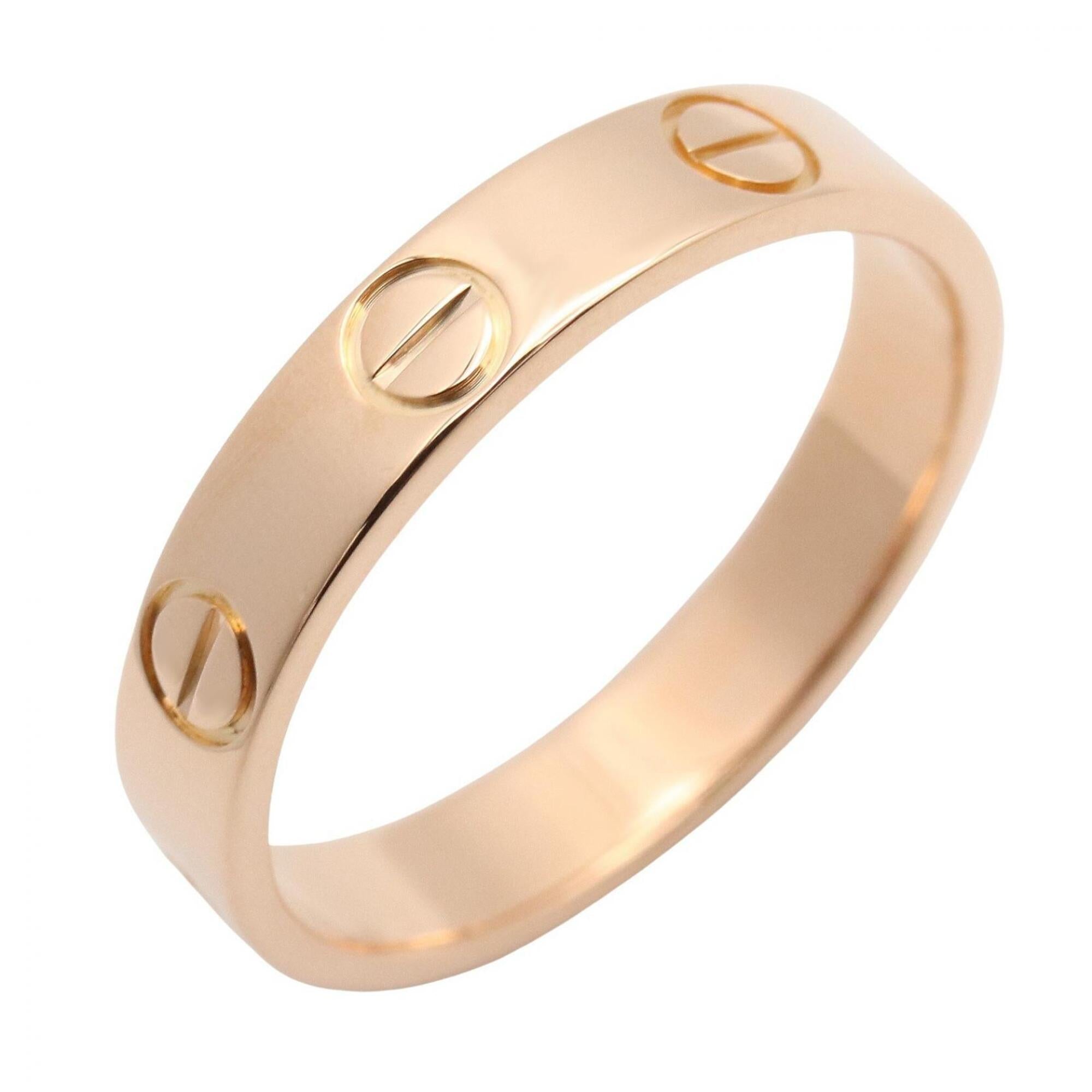 Cartier Gold Pink Gold (18K) Band Ring (Pre-Owned)