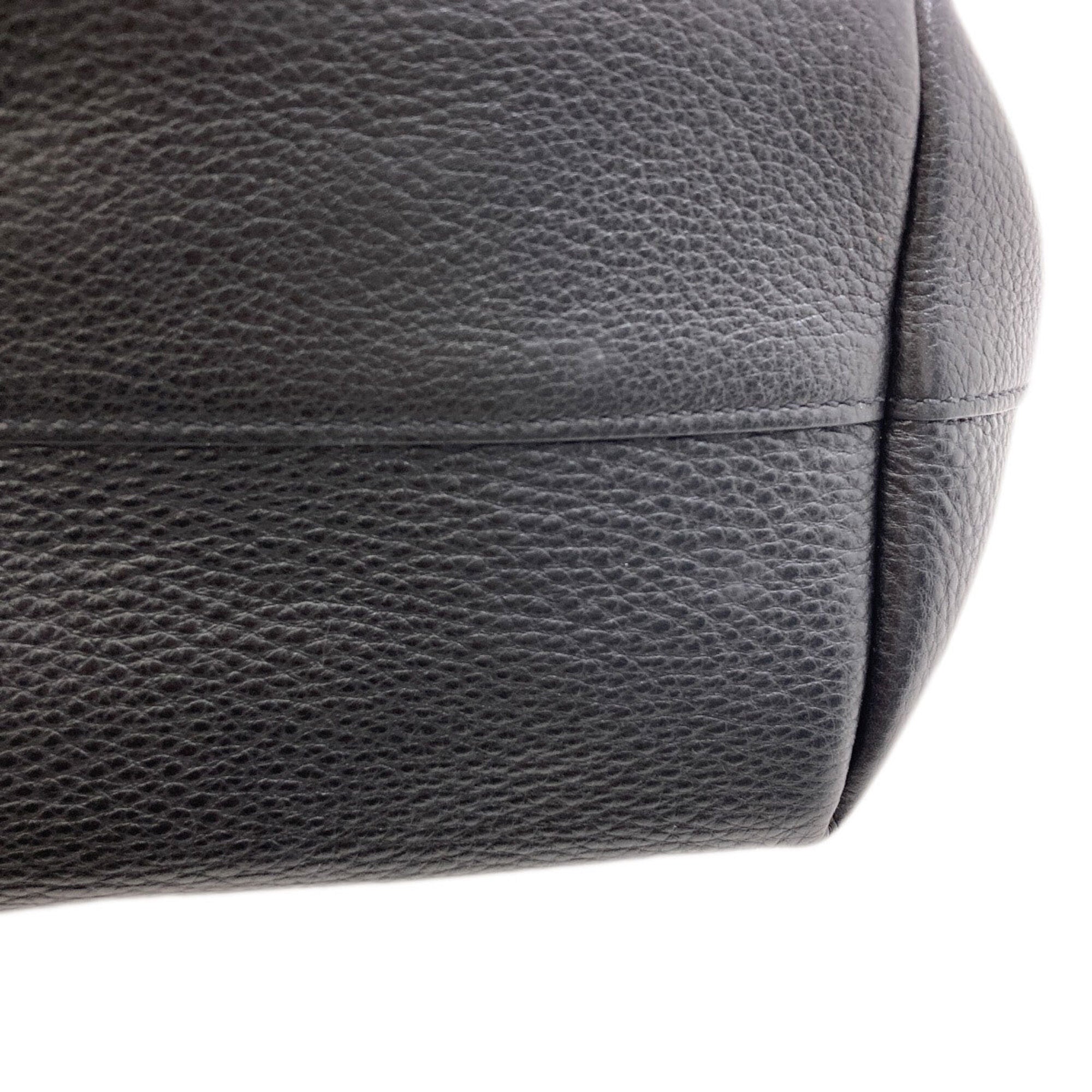 Prada Black Leather Handbag (Pre-Owned)