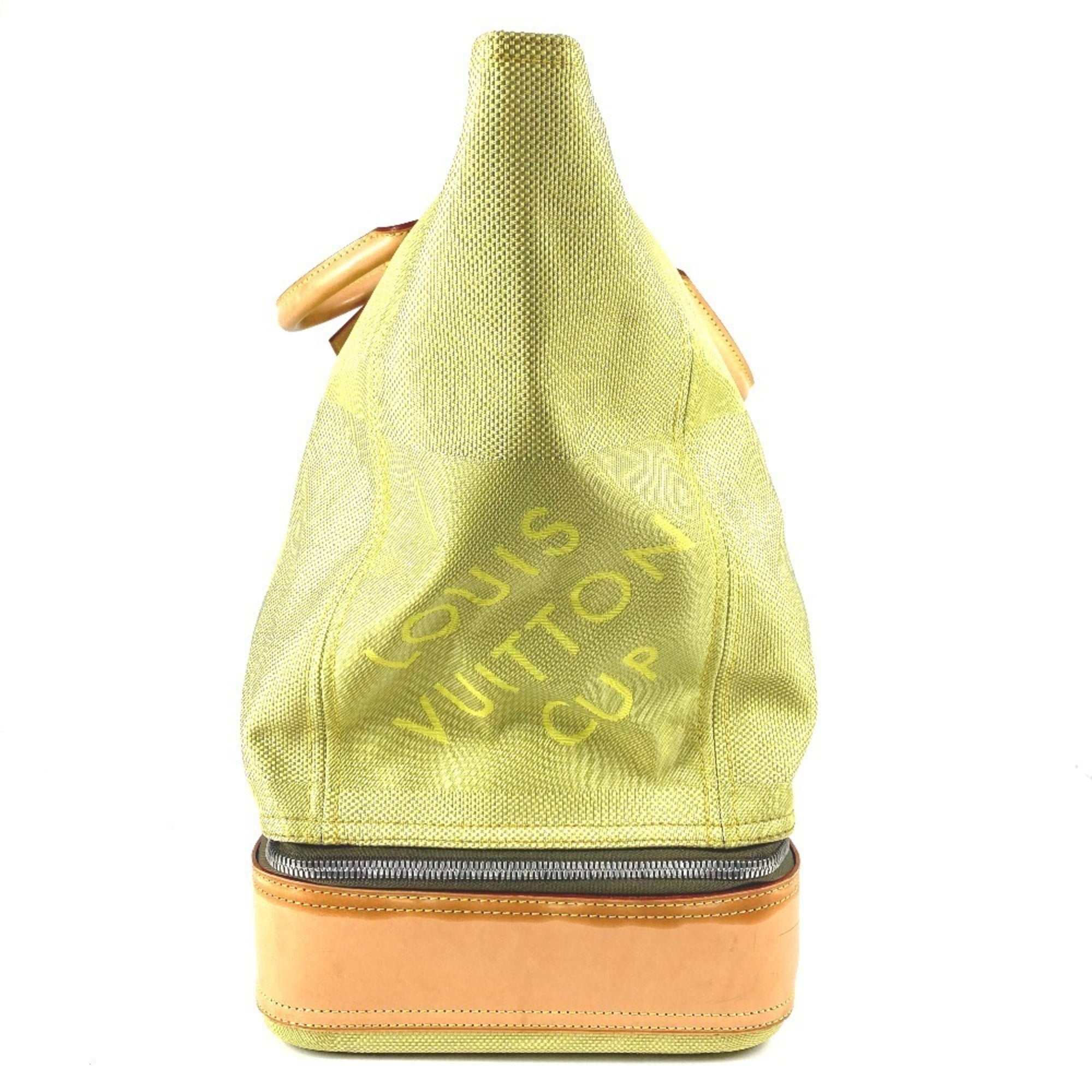 Louis Vuitton Damier Geant Yellow Damier Geant Boston Bag (Pre-Owned)