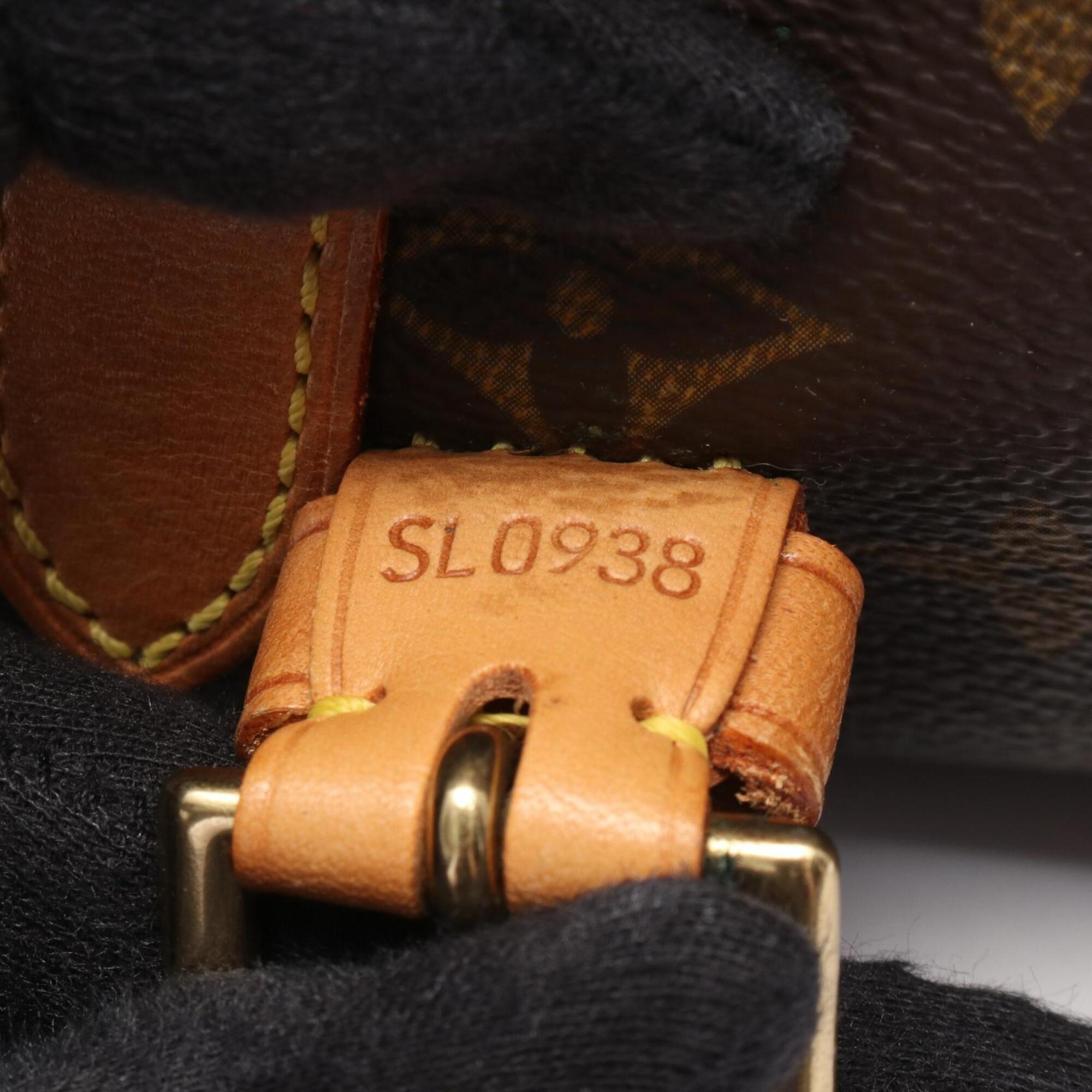 Louis Vuitton Brown Pvc Leather Handbag (Pre-Owned)