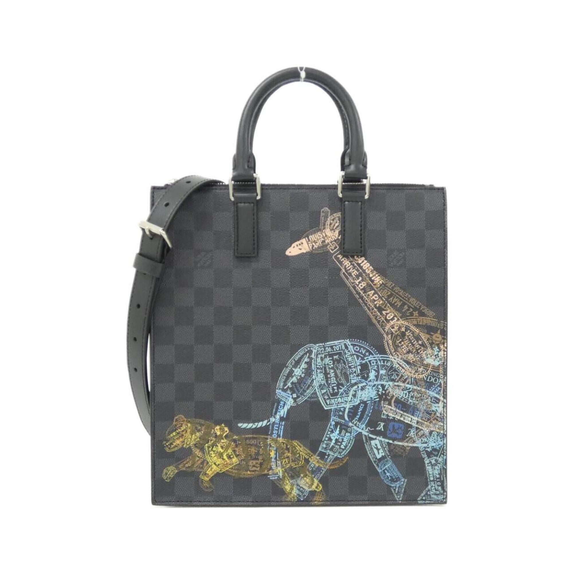 Louis Vuitton Damier Graphite Graphite Coated Canvas Handbag (Pre-Owned)