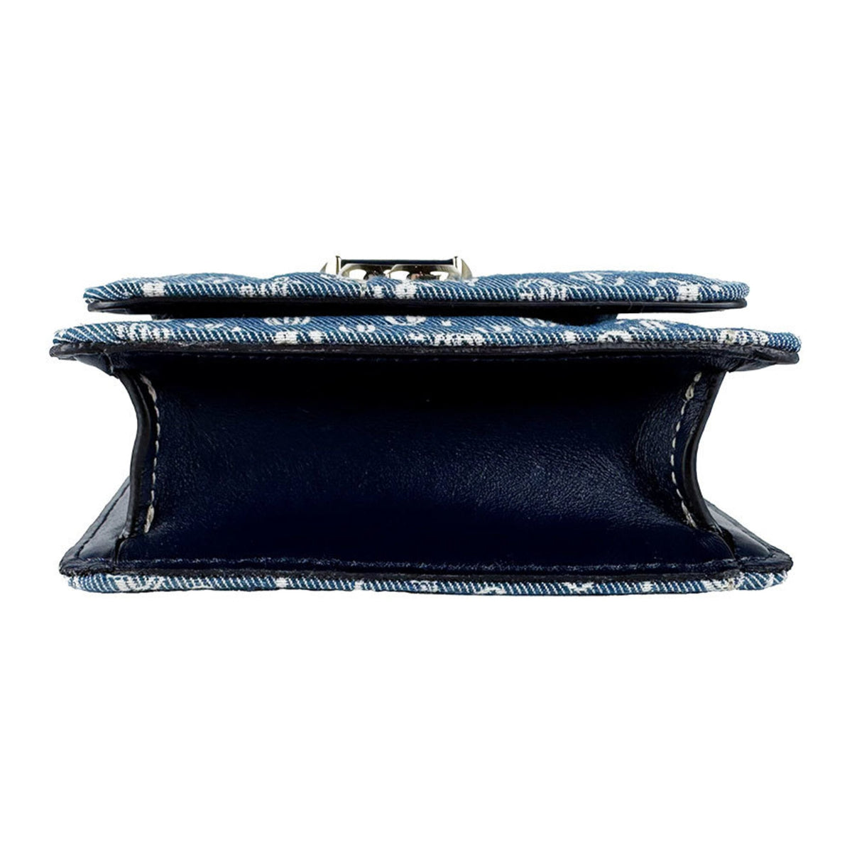 Jimmy Choo Blue Denim Shoulder Bag (Pre-Owned)