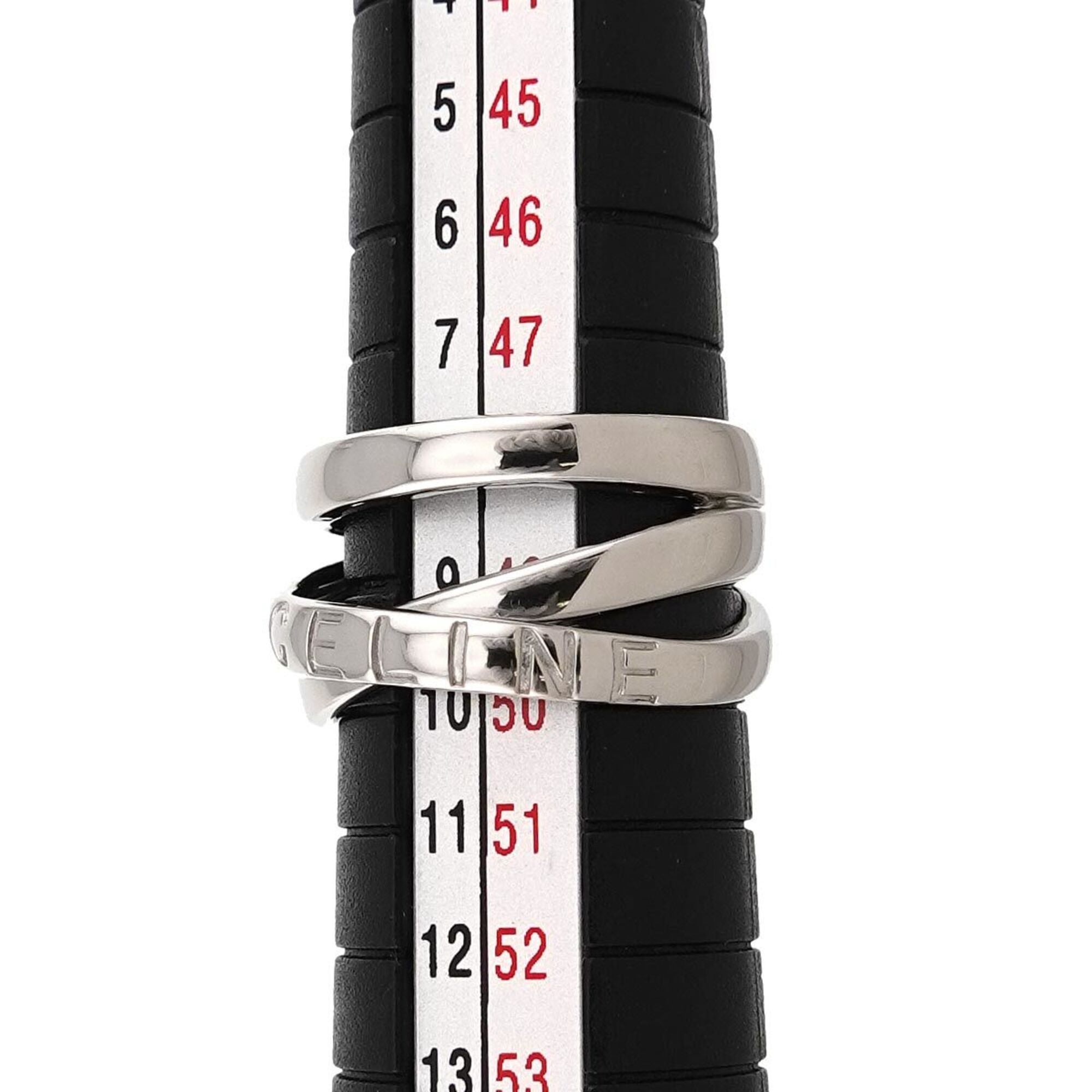Celine Platinum 900 Band Ring (Pre-Owned)