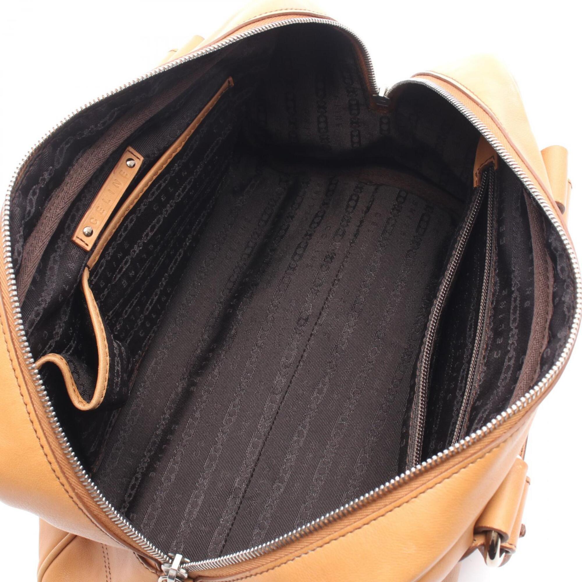 Celine Boogie Brown Leather Handbag (Pre-Owned)