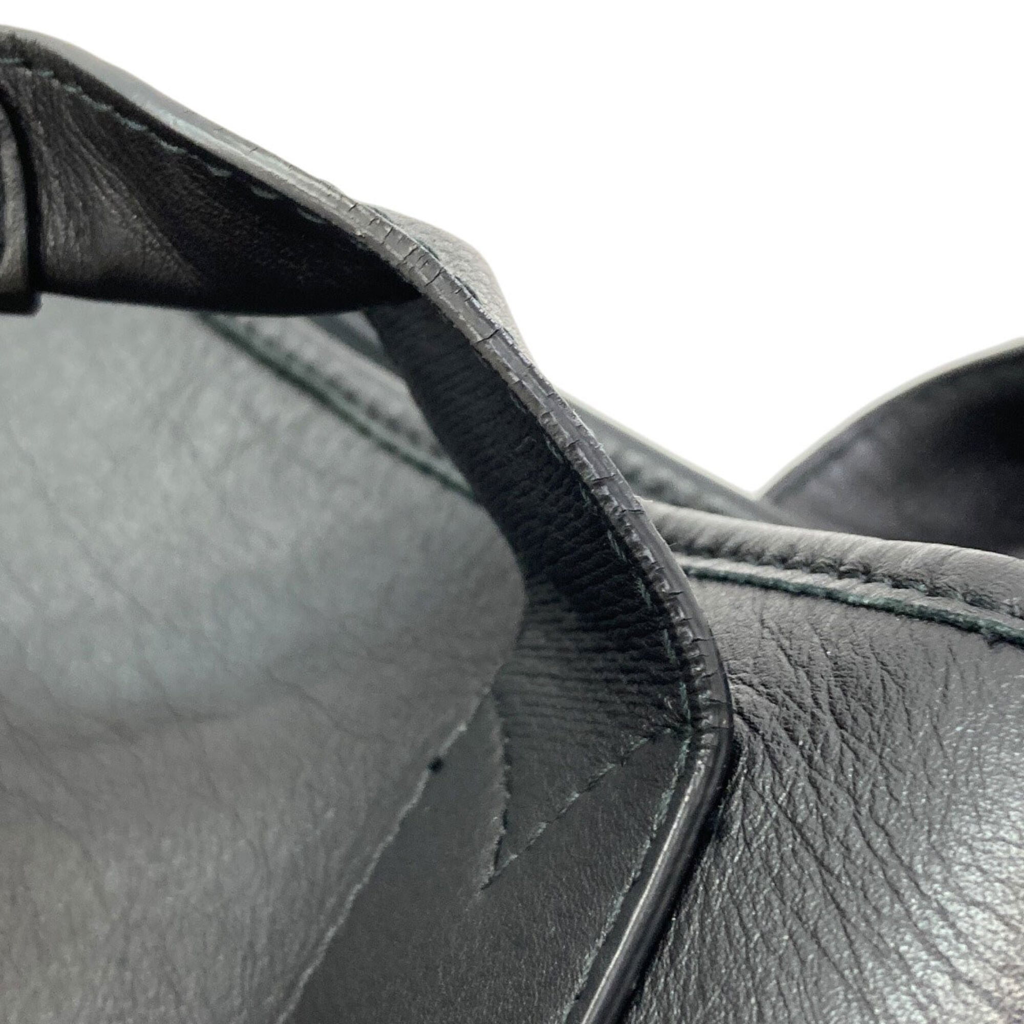 Balenciaga Black Leather Handbag (Pre-Owned)