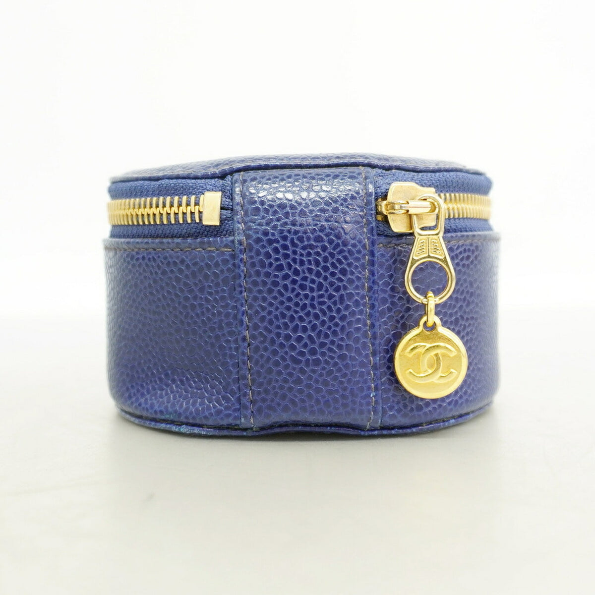 Chanel Navy Grained Calfskin (Pre-Owned)