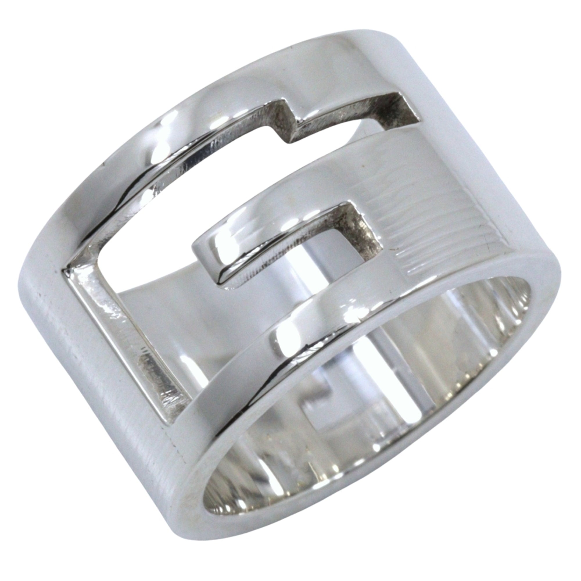 Gucci Silver 925 Band Ring (Pre-Owned)