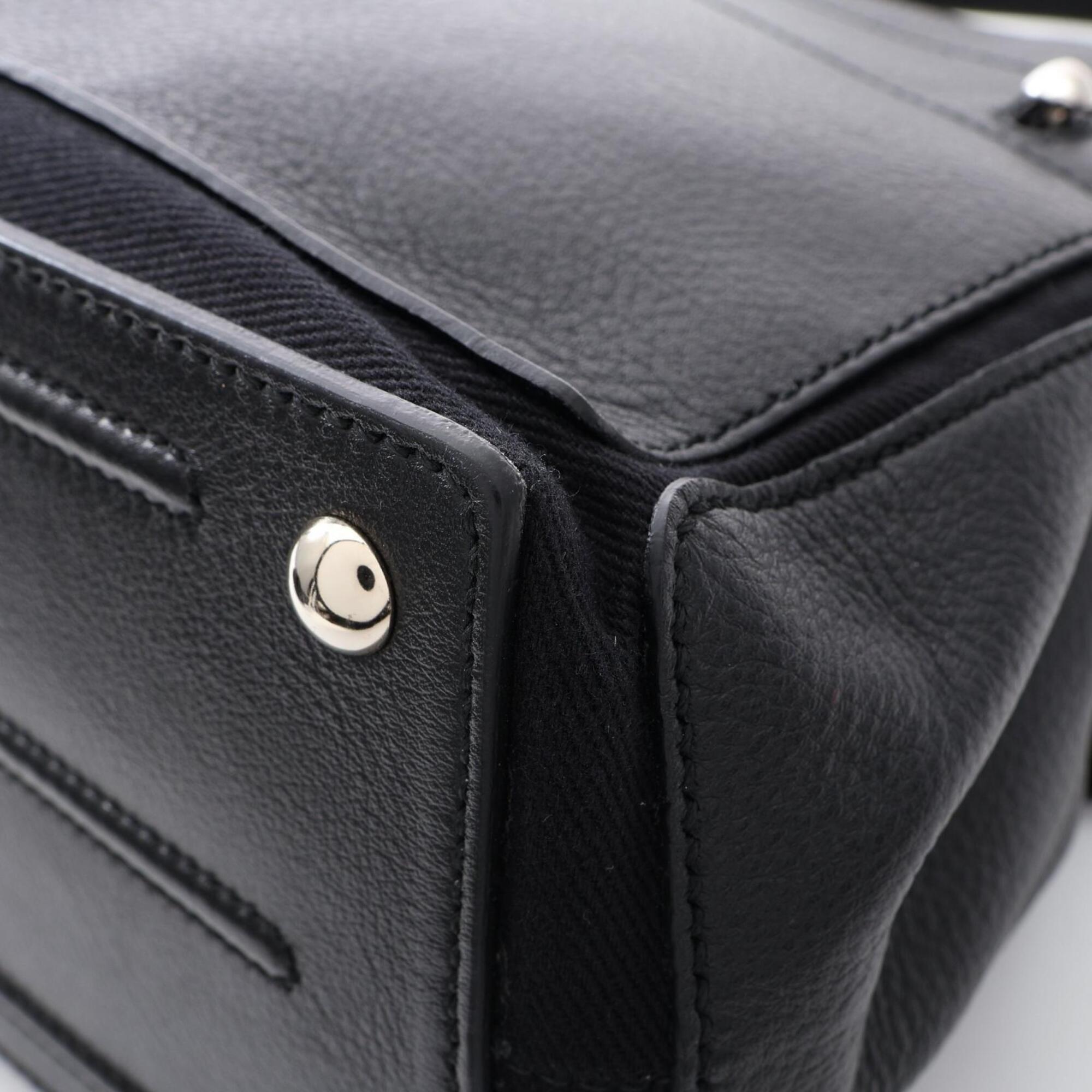 Yves Saint Laurent Black Leather Handbag (Pre-Owned)