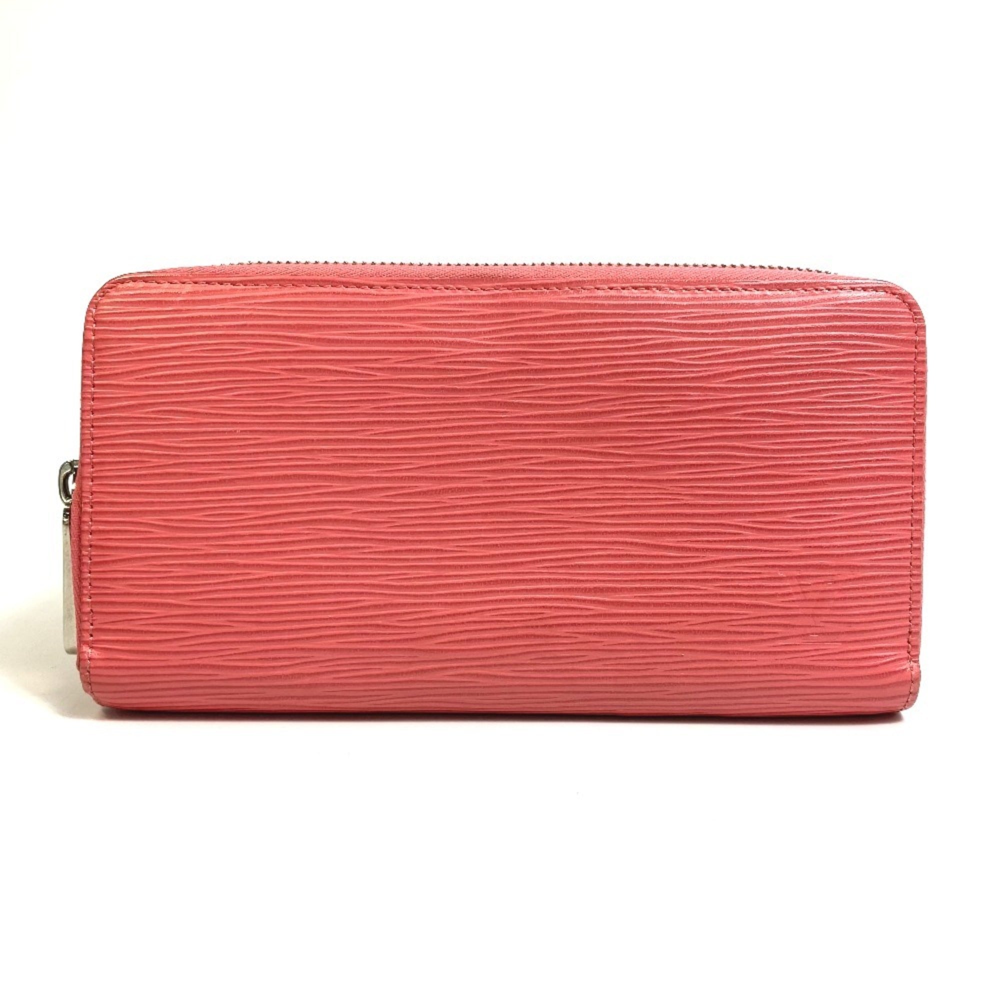 Louis Vuitton Epi Corail Pink Epi Leather Long Wallet (Bi-Fold) (Pre-Owned)