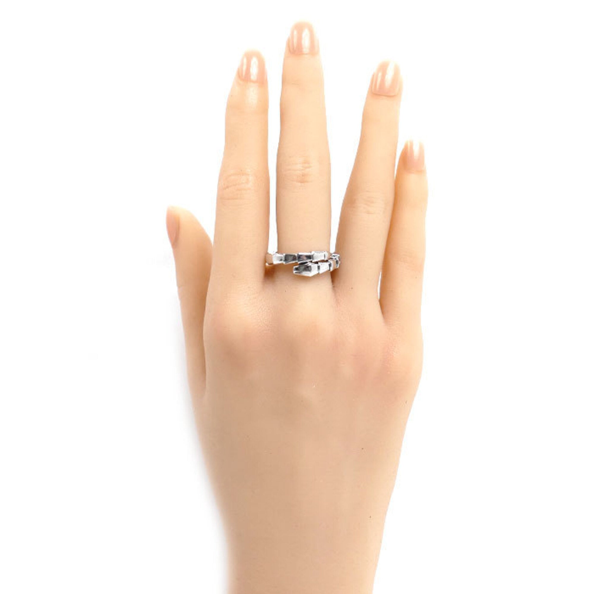 Bvlgari White Gold (18K) Band Ring (Pre-Owned)
