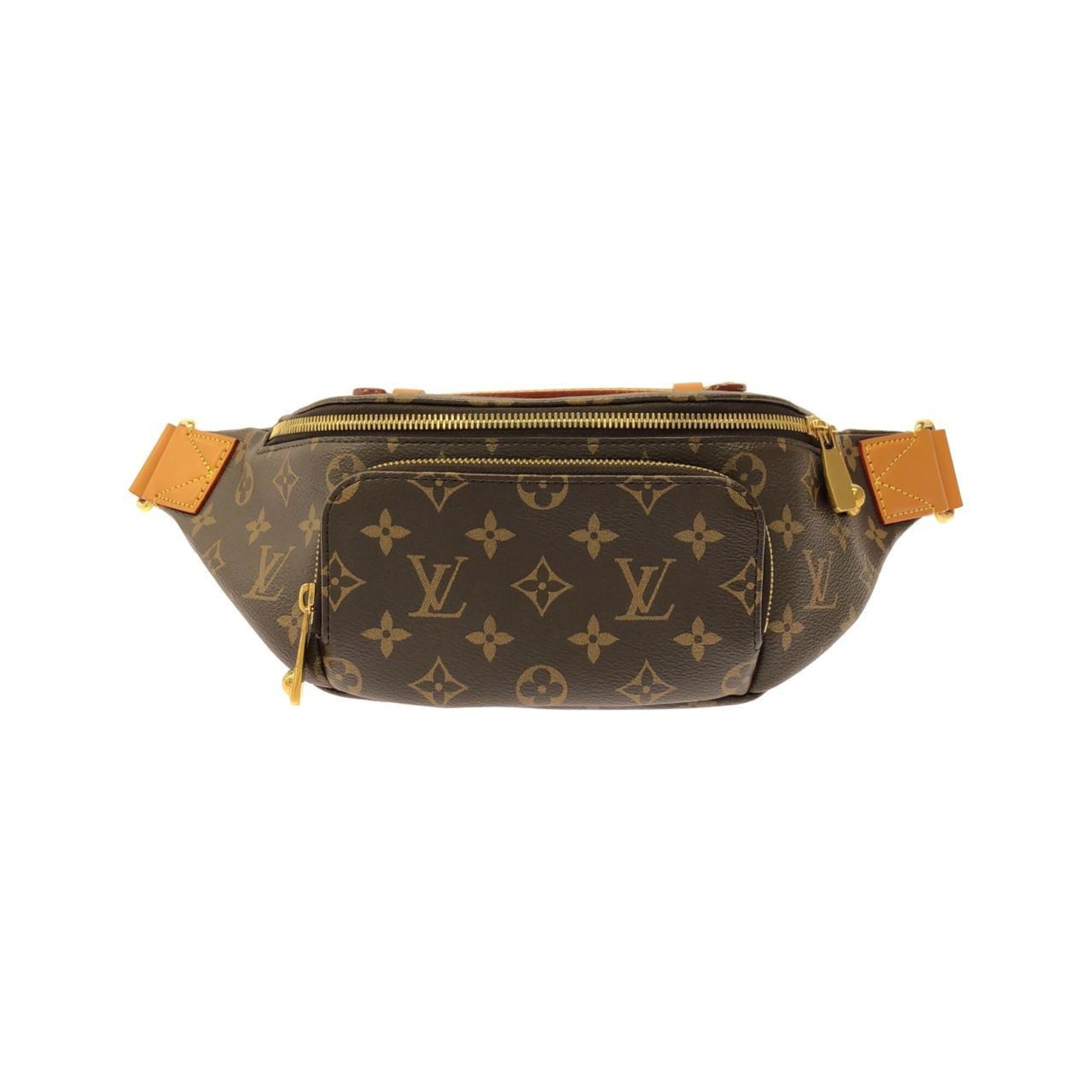 Louis Vuitton Brown Coated Canvas Shoulder Bag (Pre-Owned)