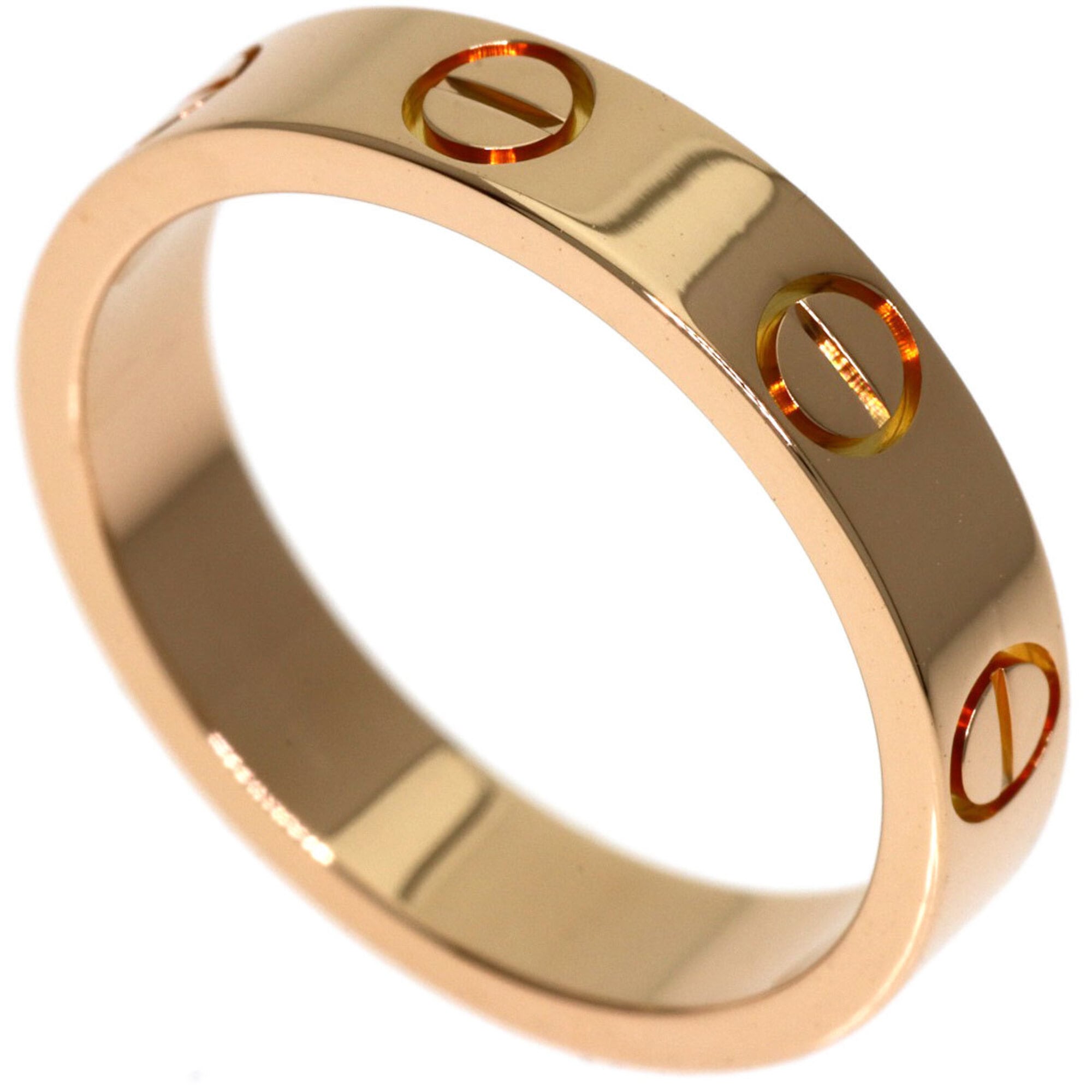 Cartier Pink Gold (18K) Band Ring (Pre-Owned)