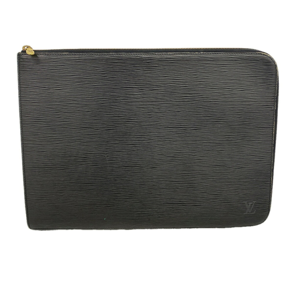 Louis Vuitton Noir Clutch Bag (Pre-Owned)