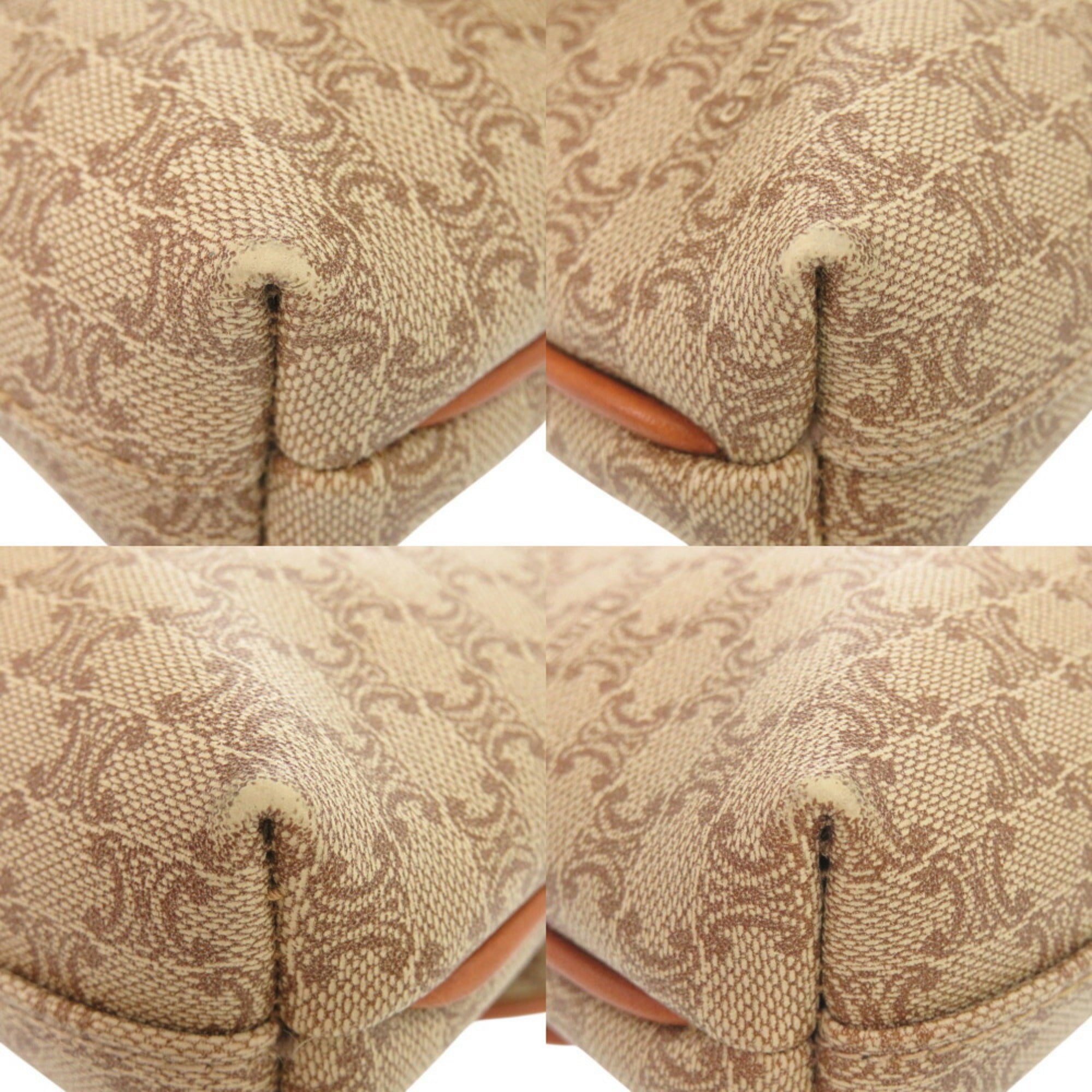 Celine Beige Pvc Leather Shoulder Bag (Pre-Owned)