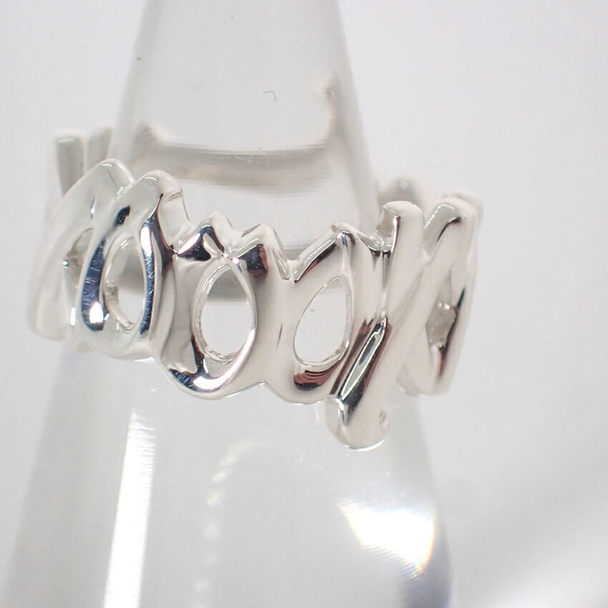 Tiffany Sterling Silver 925 Band Ring (Pre-Owned)