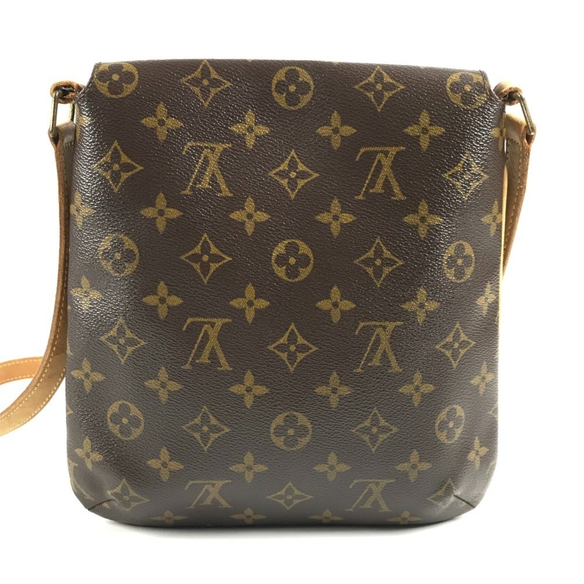 Louis Vuitton Monogram Brown Monogram Pochette Shoulder Bag (Pre-Owned)