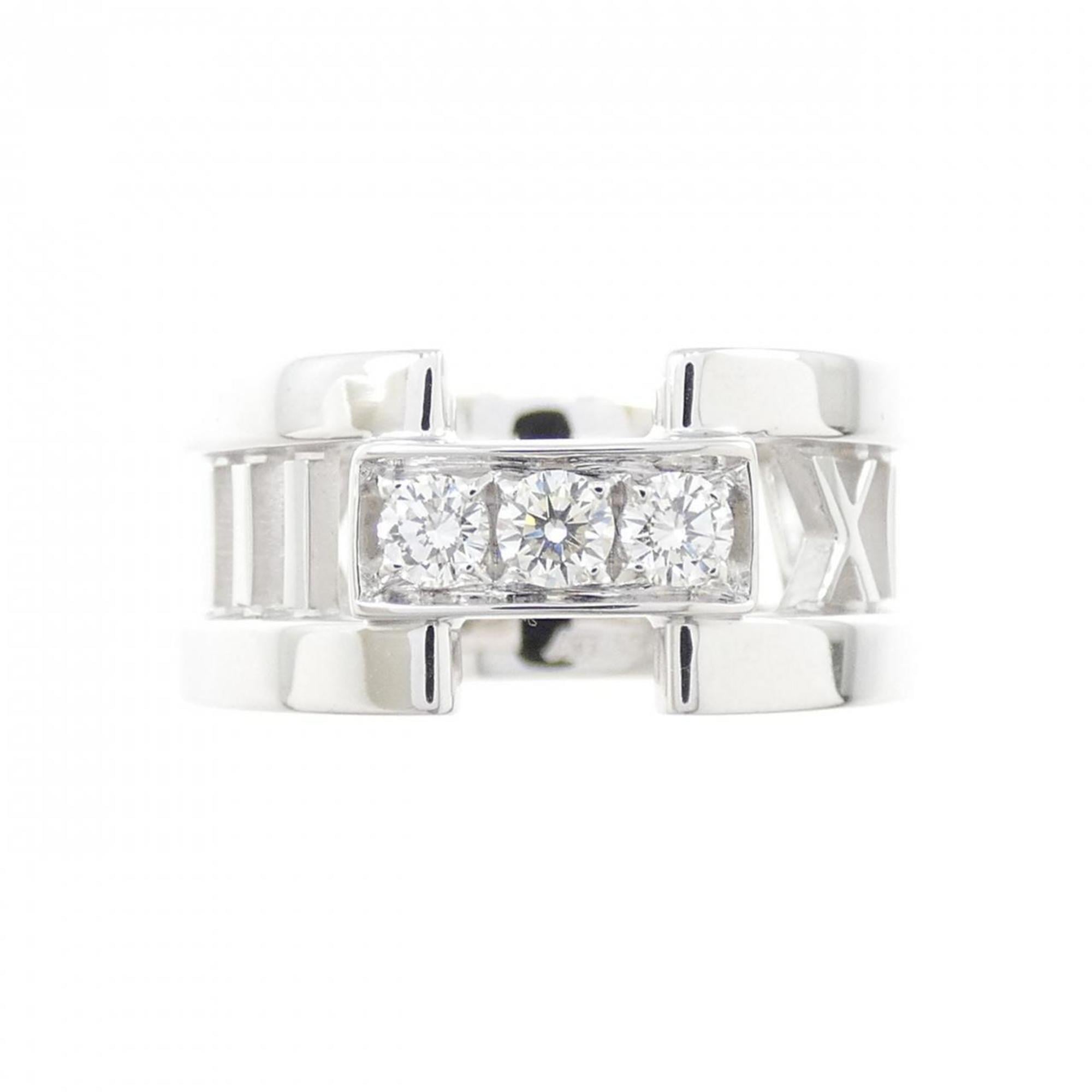 Tiffany White Gold White Gold (18K) Band Ring (Pre-Owned)