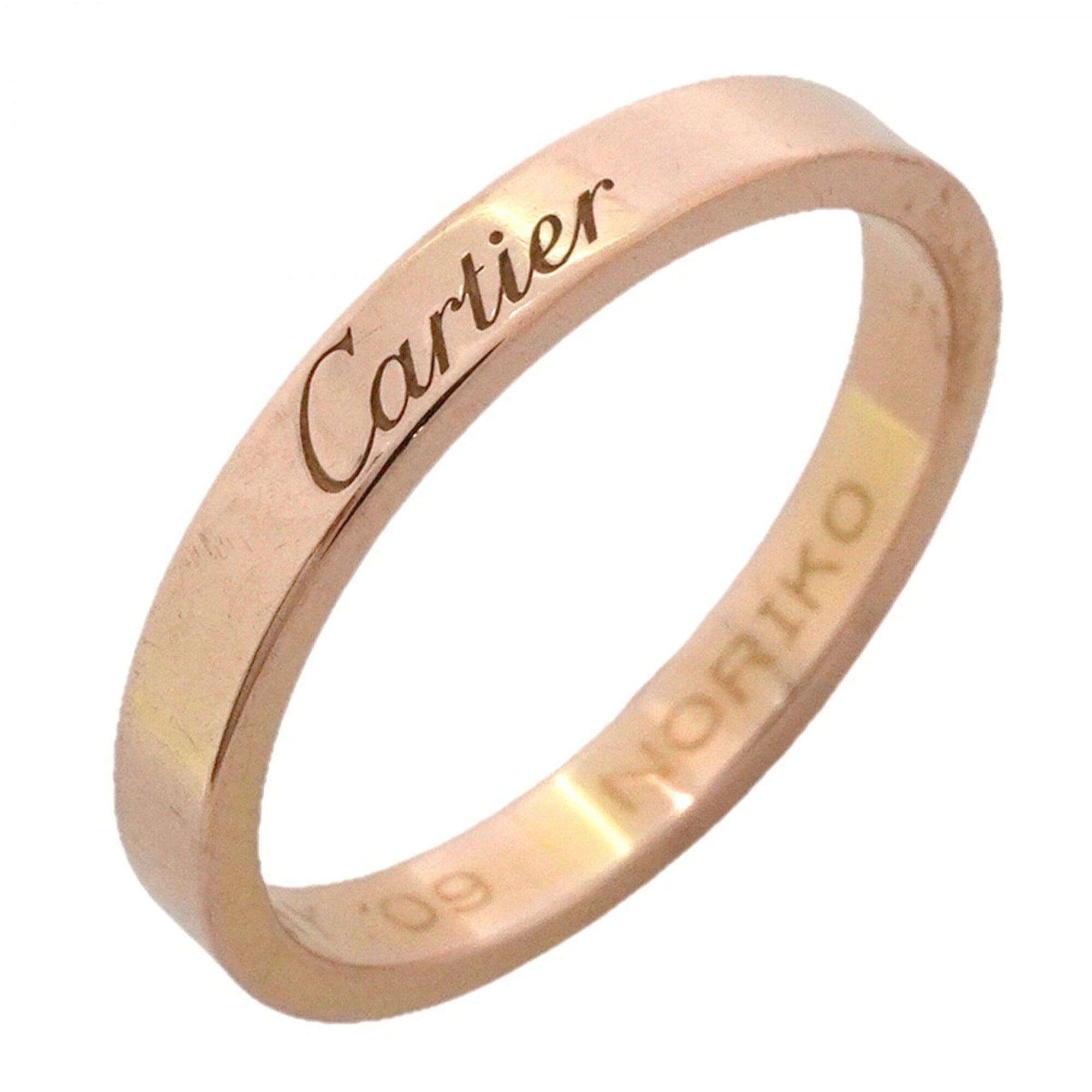 Cartier Pink Gold (18K) Band Ring (Pre-Owned)
