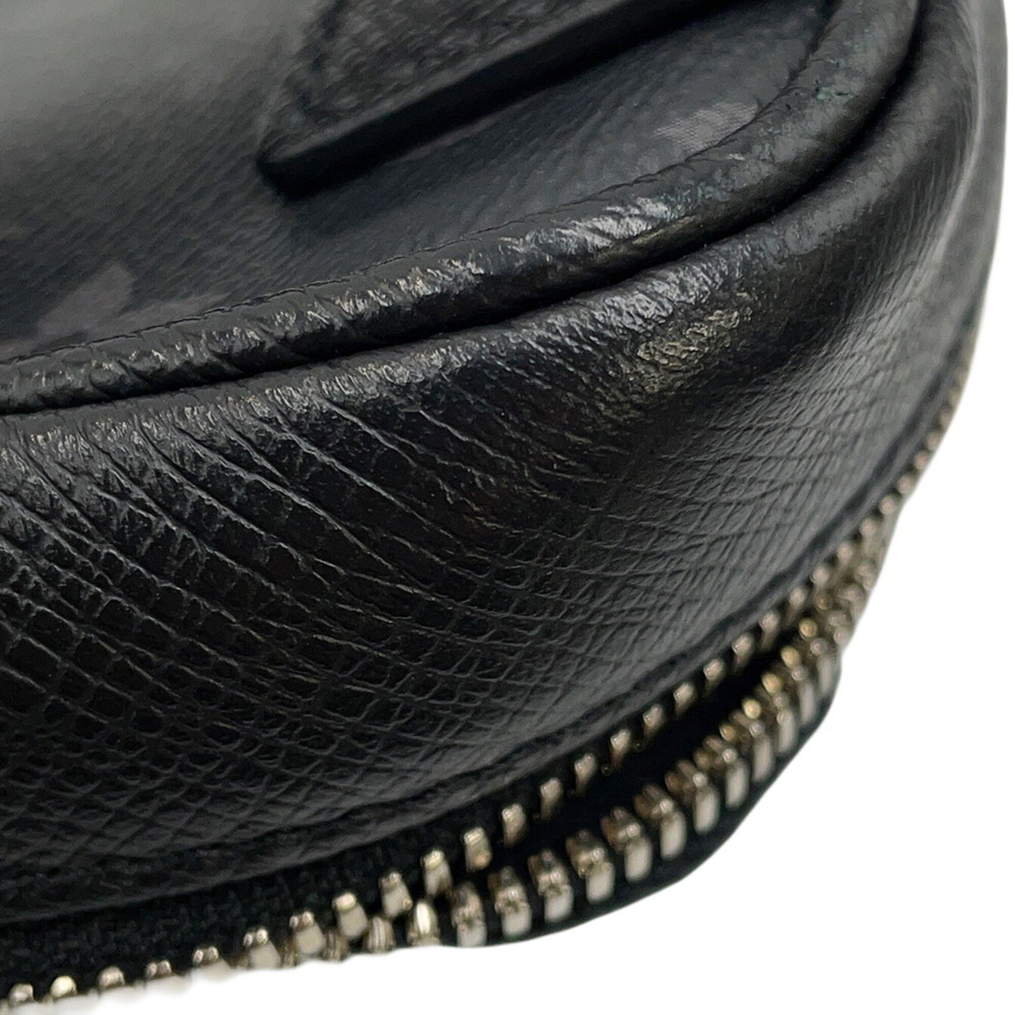 Louis Vuitton Monogram Eclipse Black Noir Taiga Leather Monogram Eclipse Handbag Sling Bag (Pre-Owned)