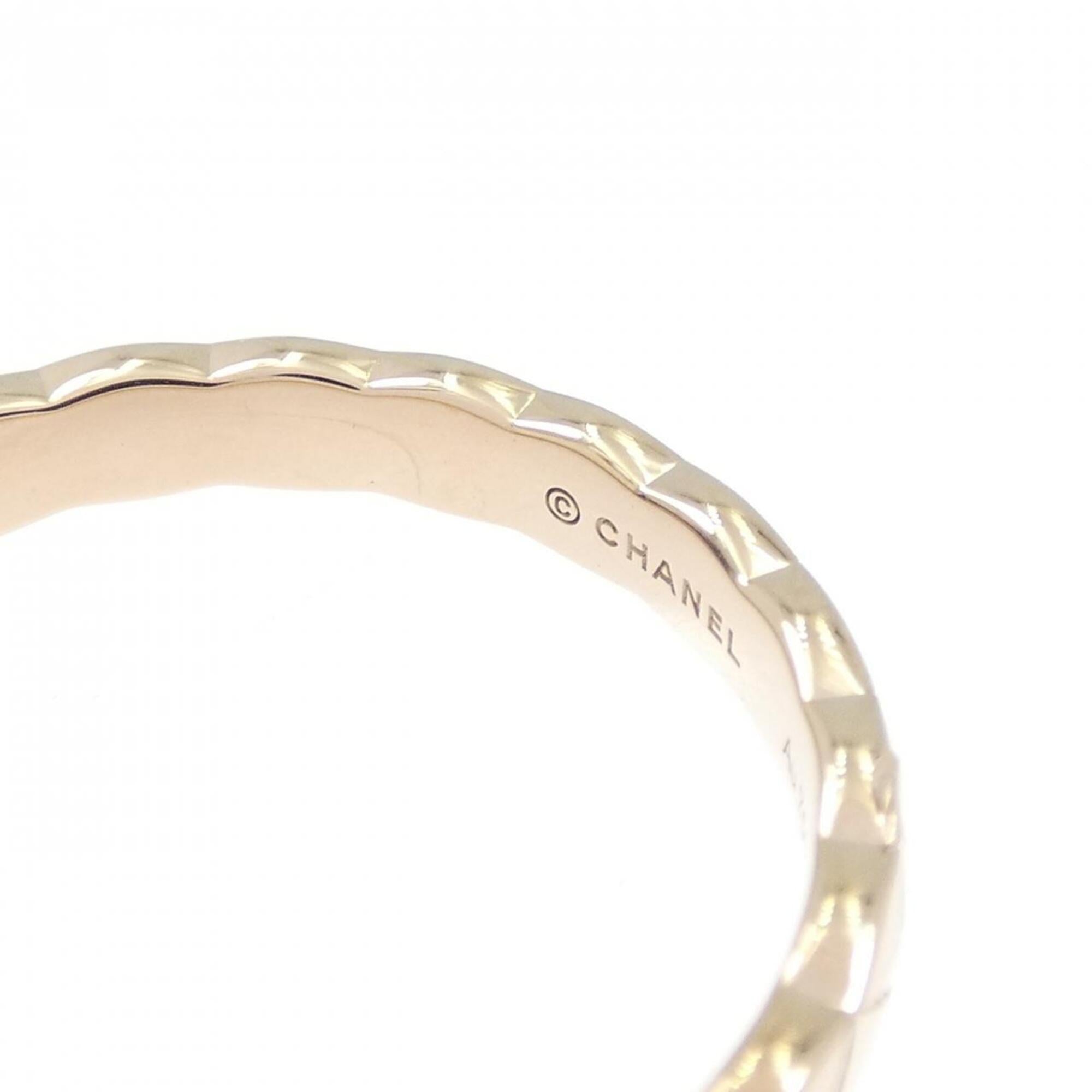Chanel Pink Gold (18K) Band Ring (Pre-Owned)
