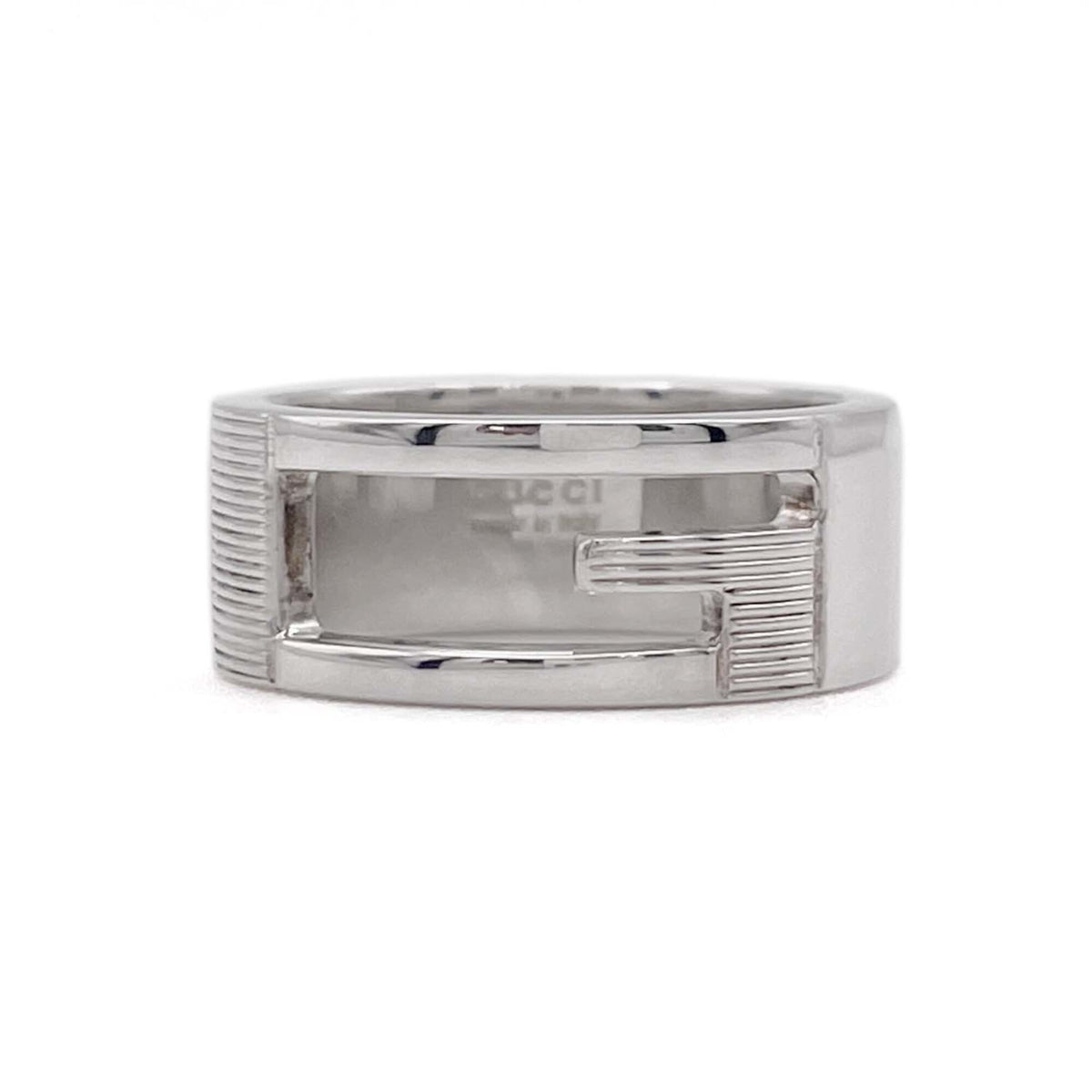Gucci Silver Silver 925 Band Ring (Pre-Owned)