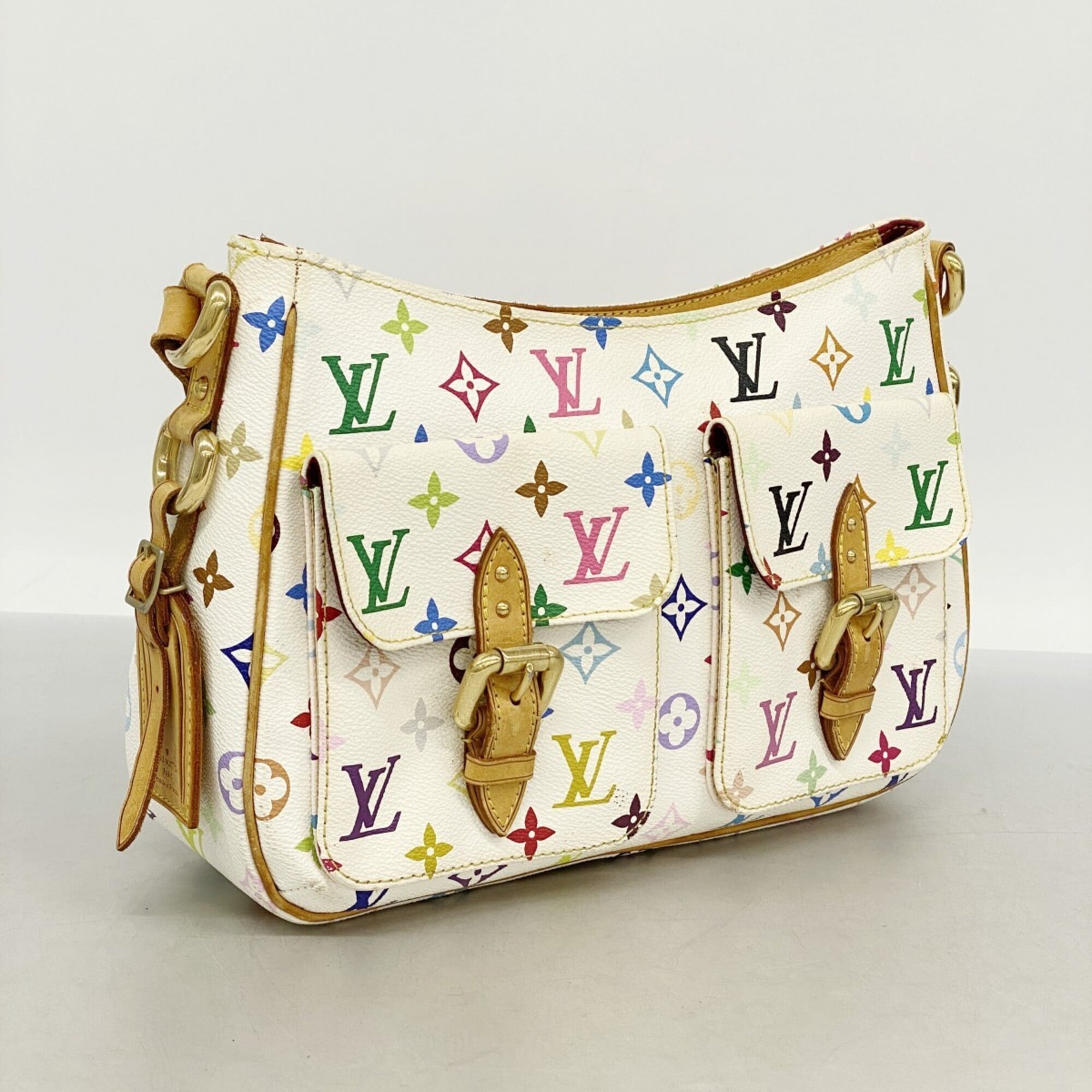 Louis Vuitton Blanc Shoulder Bag (Pre-Owned)
