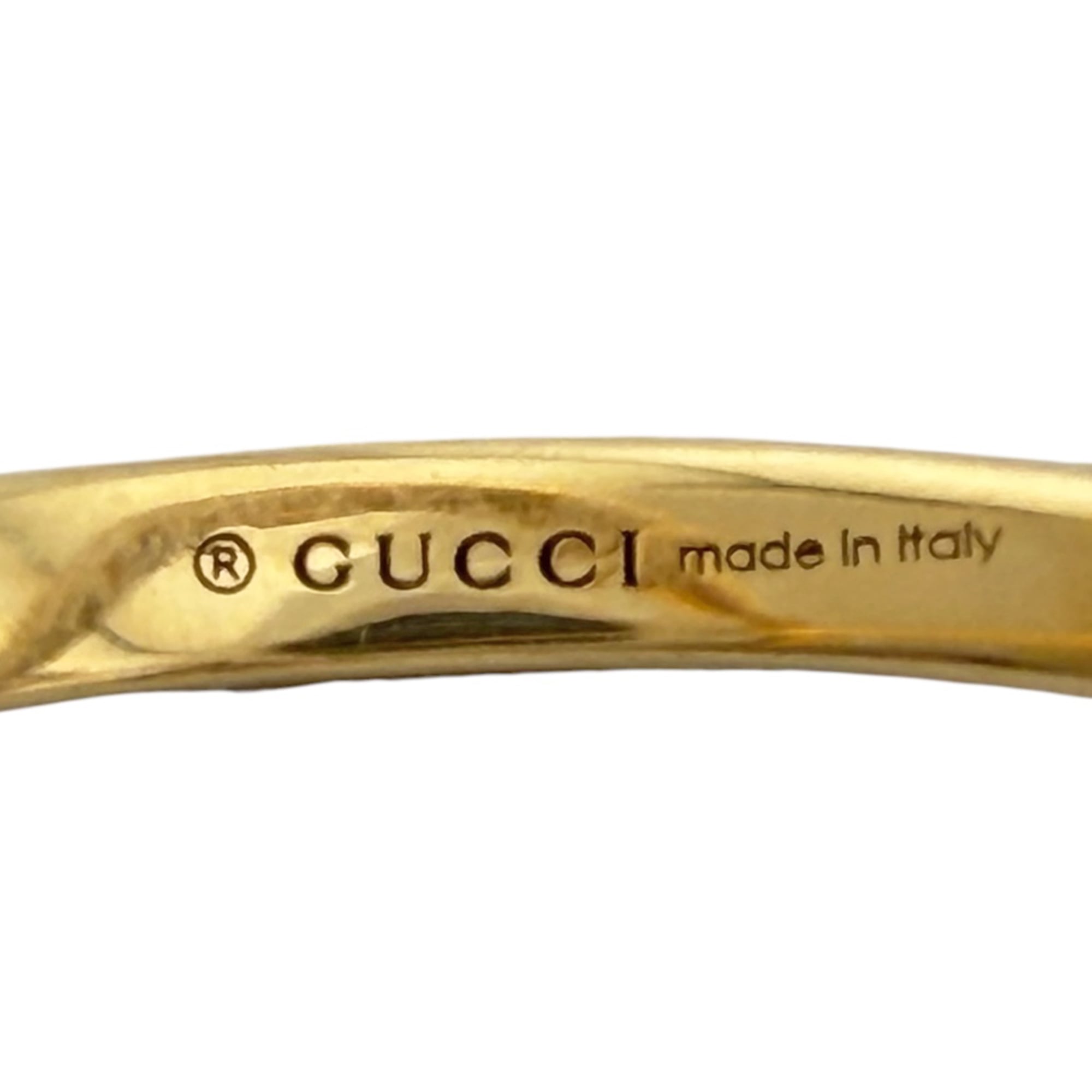 Gucci Yellow Gold Yellow Gold (18K) Band Ring (Pre-Owned)