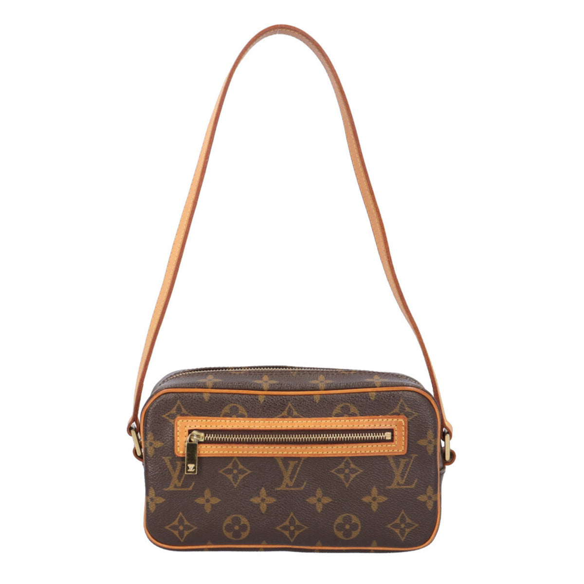 Louis Vuitton Monogram Brown Galle Monogram Monogram Pochette Shoulder Bag (Pre-Owned)