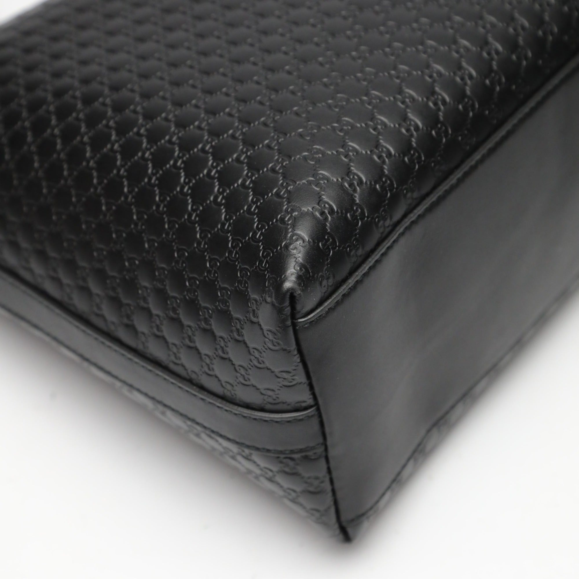 Gucci Black Leather Shoulder Bag (Pre-Owned)