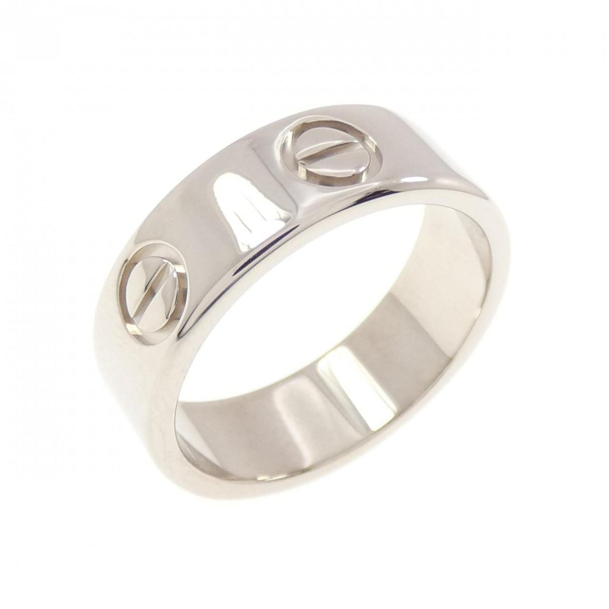 Cartier White Gold (18K) Band Ring (Pre-Owned)