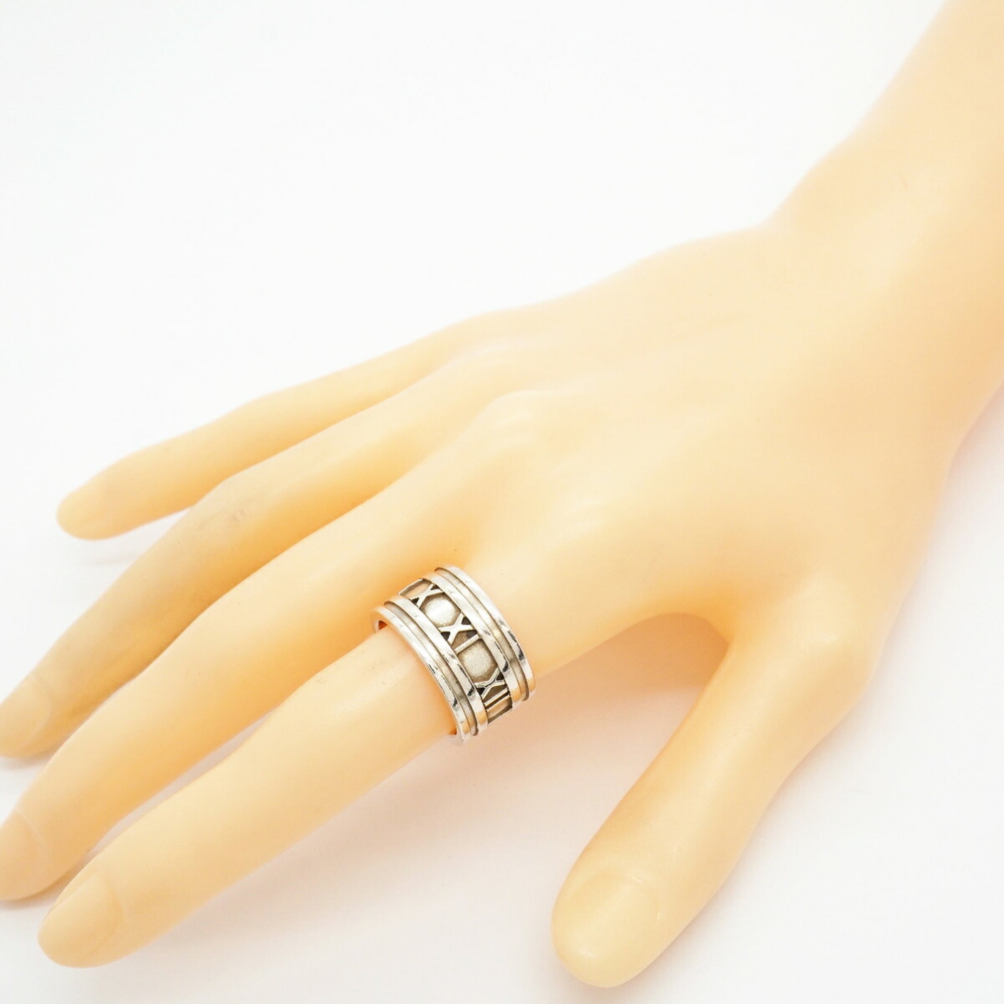 Tiffany Silver 925 Band Ring (Pre-Owned)