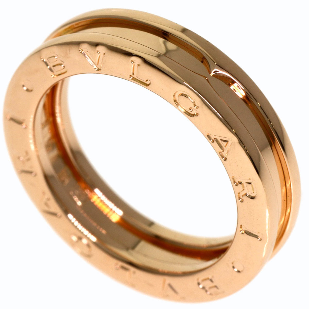 Bvlgari B.Zero1 Pink Gold (18K) Band Ring (Pre-Owned)