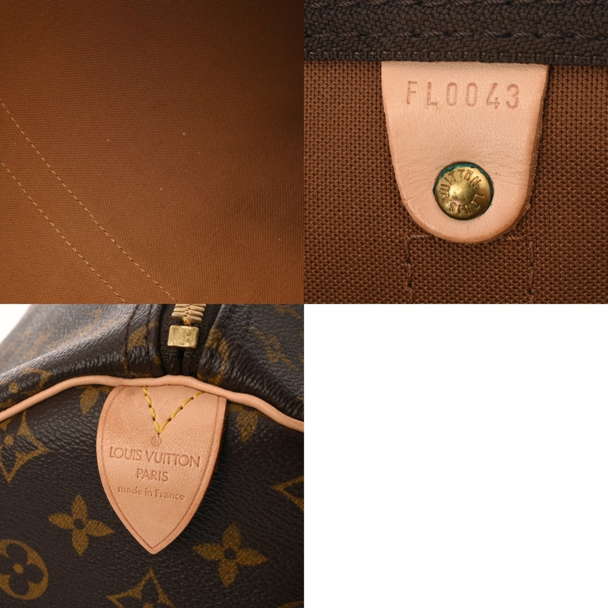 Louis Vuitton Brown Monogram Boston Bag (Pre-Owned)