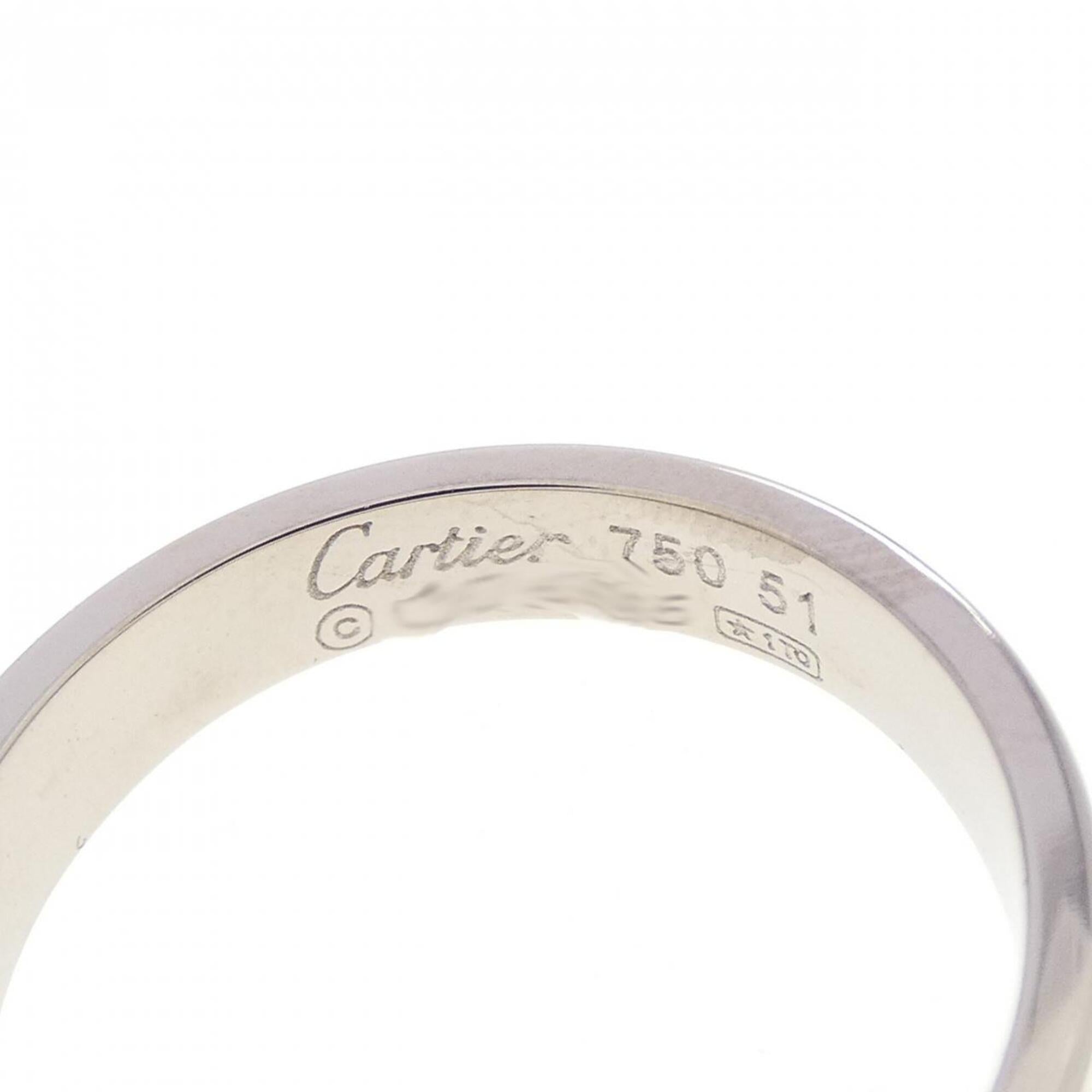Cartier White Gold (18K) Band Ring (Pre-Owned)