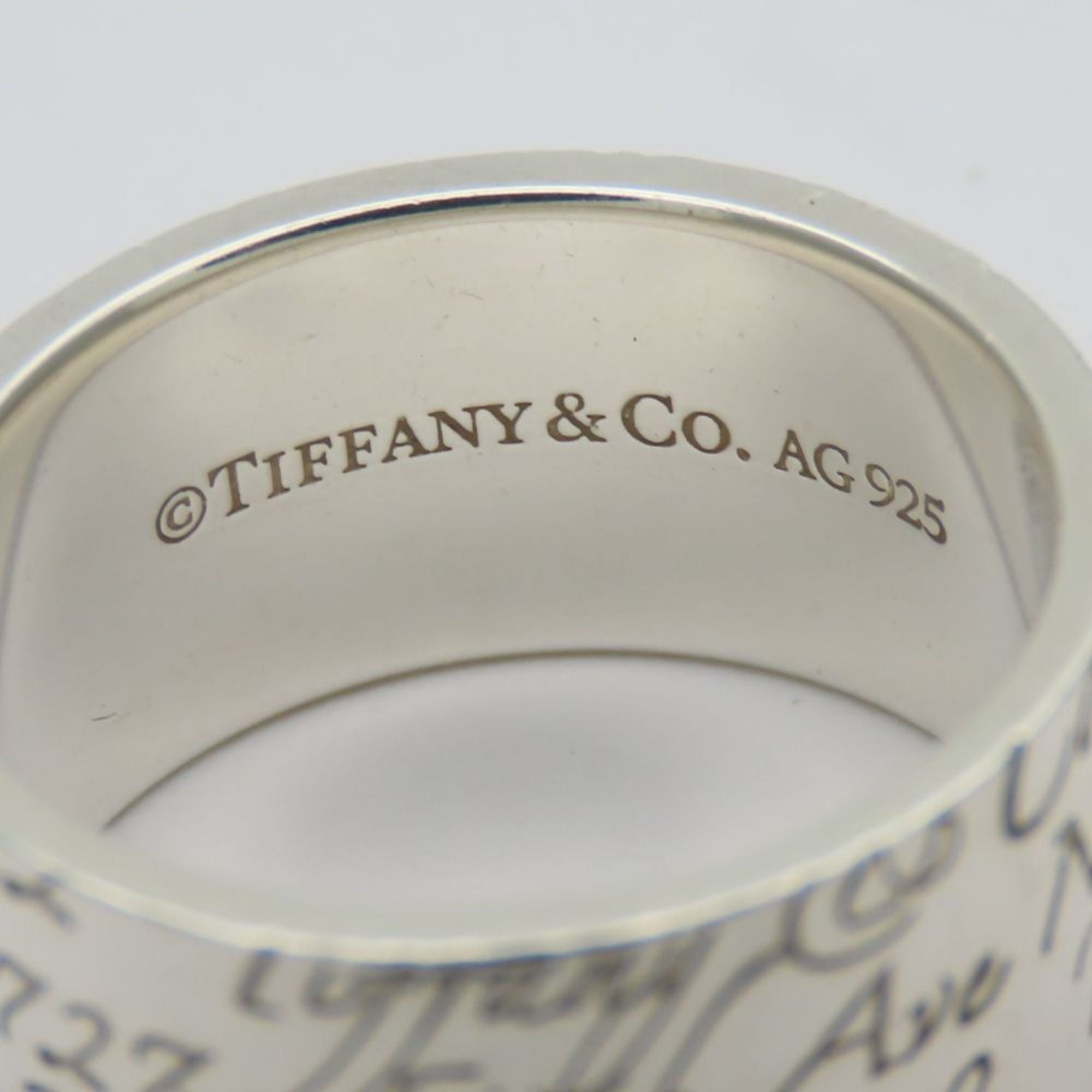 Tiffany Silver Silver 925 Band Ring (Pre-Owned)